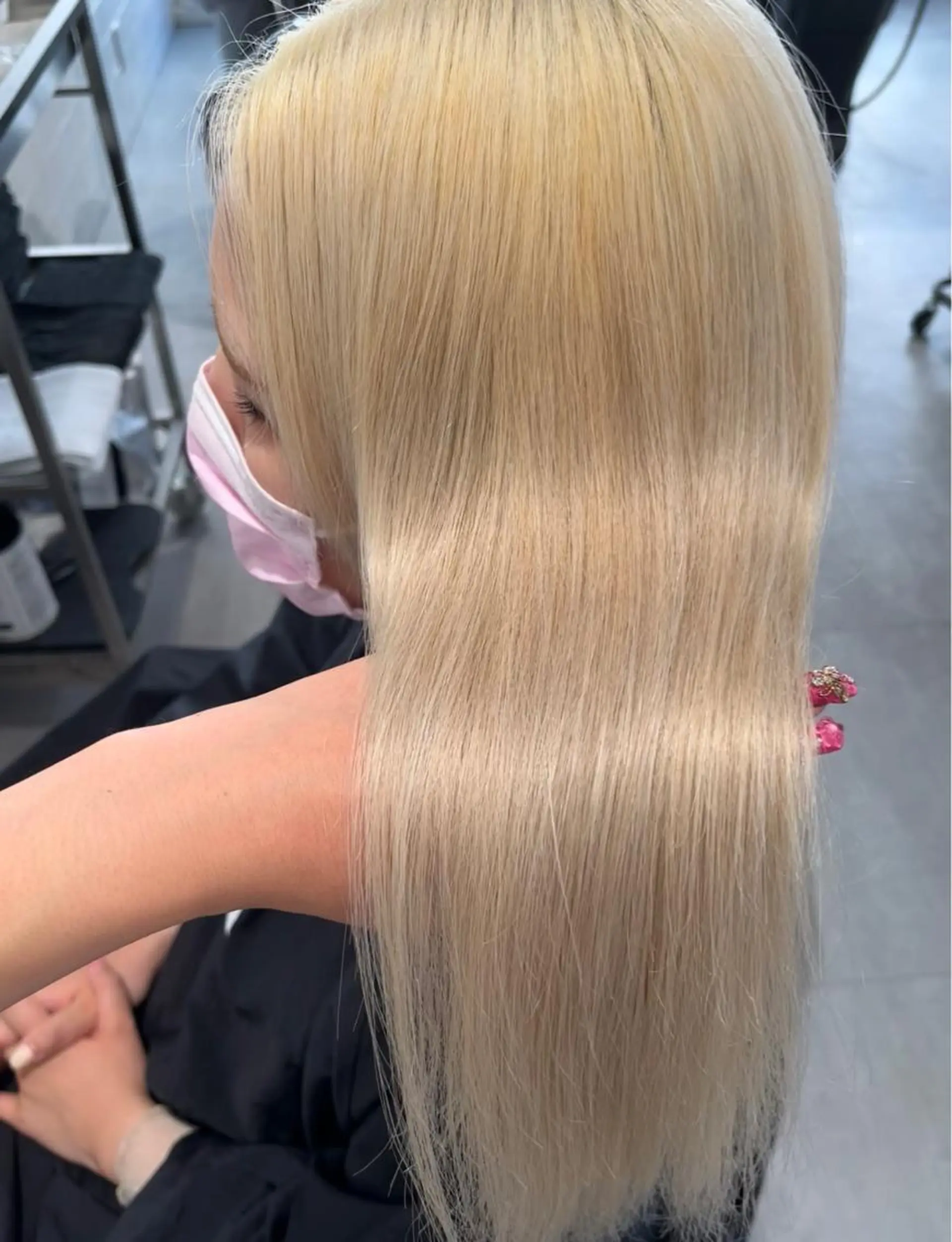 ロング カット エクステ MOE🐈‍⬛🎀 エクステ/ワンホンのヘアスタイル