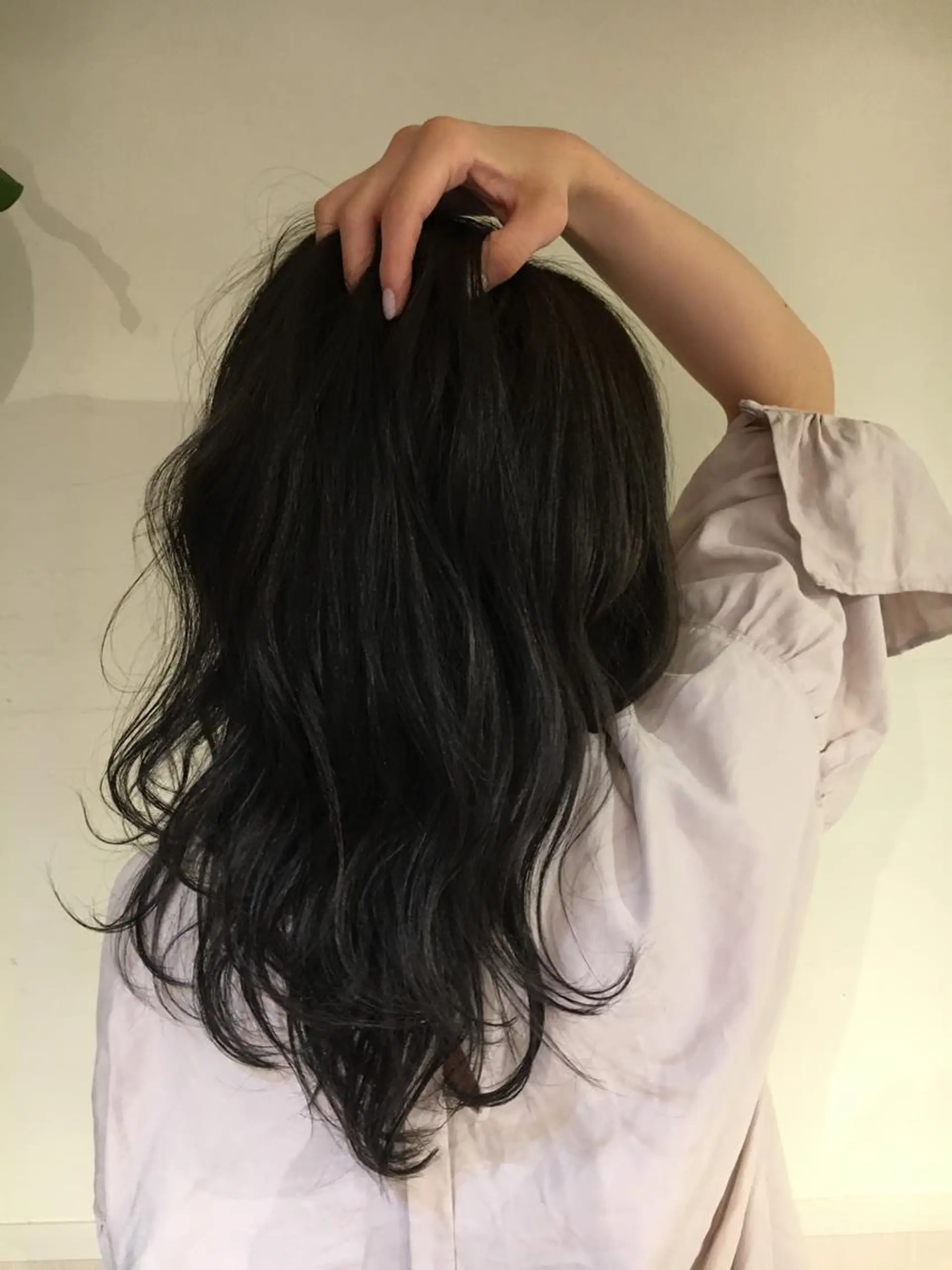 ミディアム カラー 野崎 ひかりのヘアスタイル