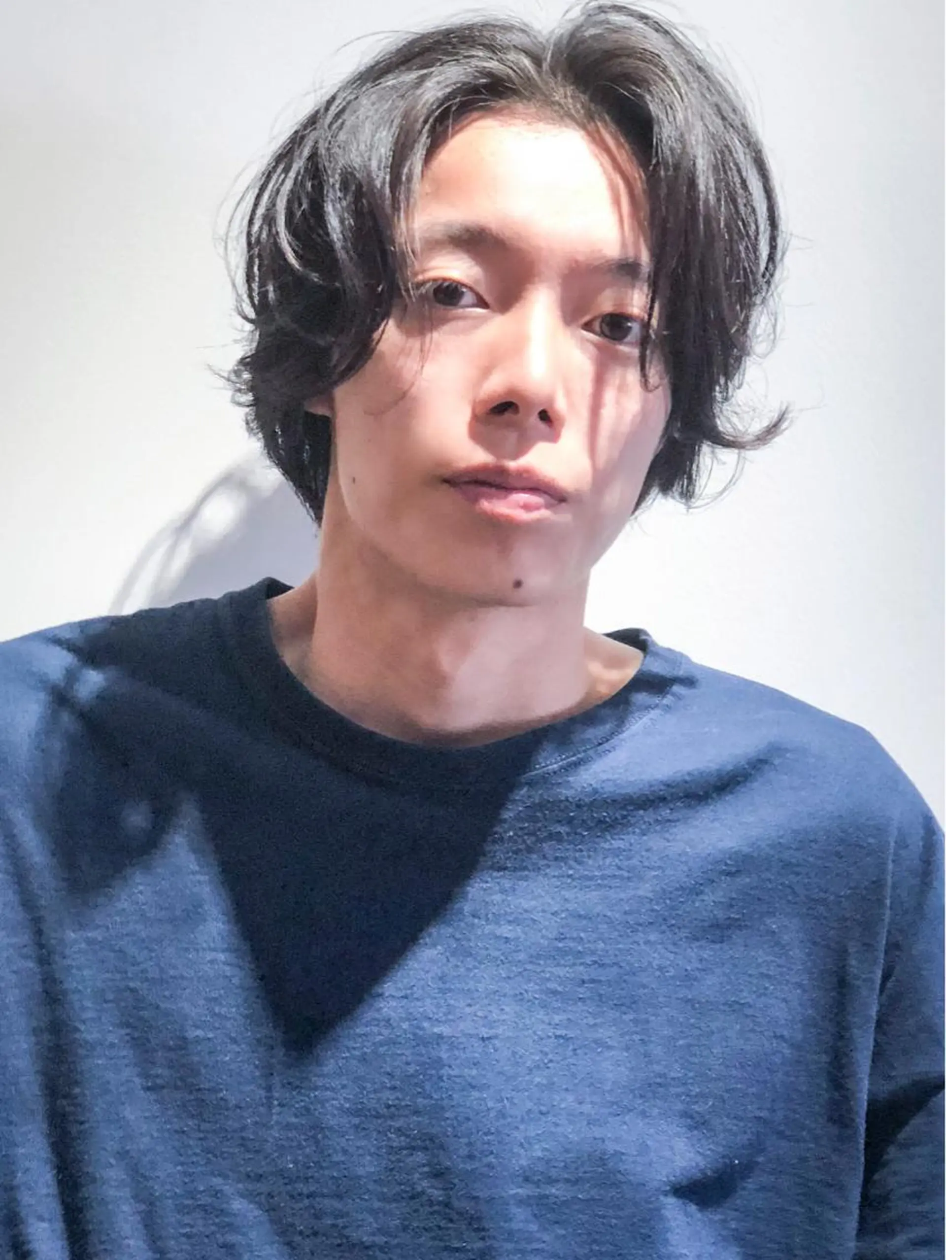 メンズ センターパート カット 渋谷メンズカット/ 工藤靖也のヘアスタイル