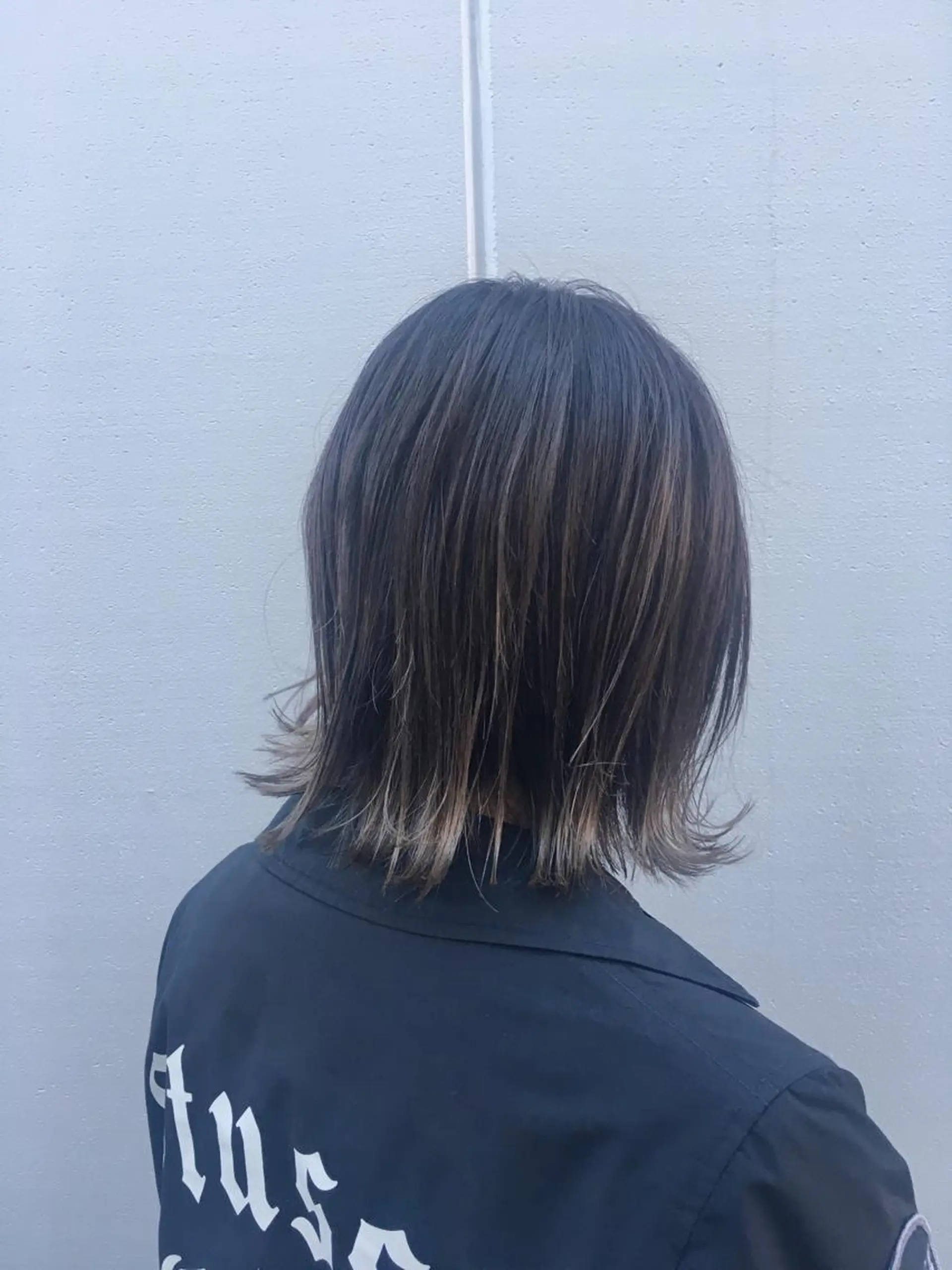 ミディアム 切りっぱなしボブ ボブ ノグチ ユウキ/ボブのヘアスタイル