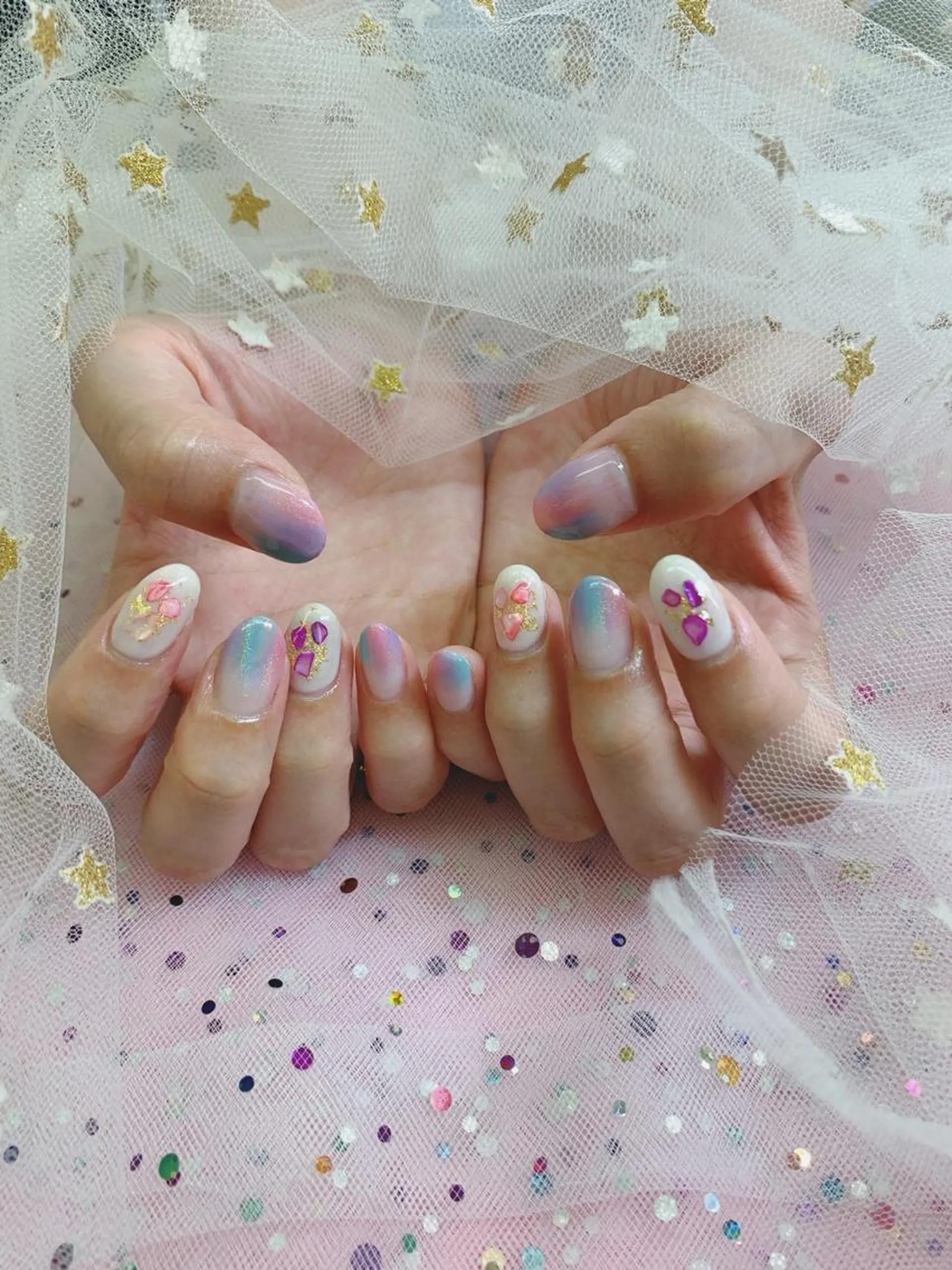 ネイル 💅ネイルサロン ブラン🌈かすみのネイルデザイン
