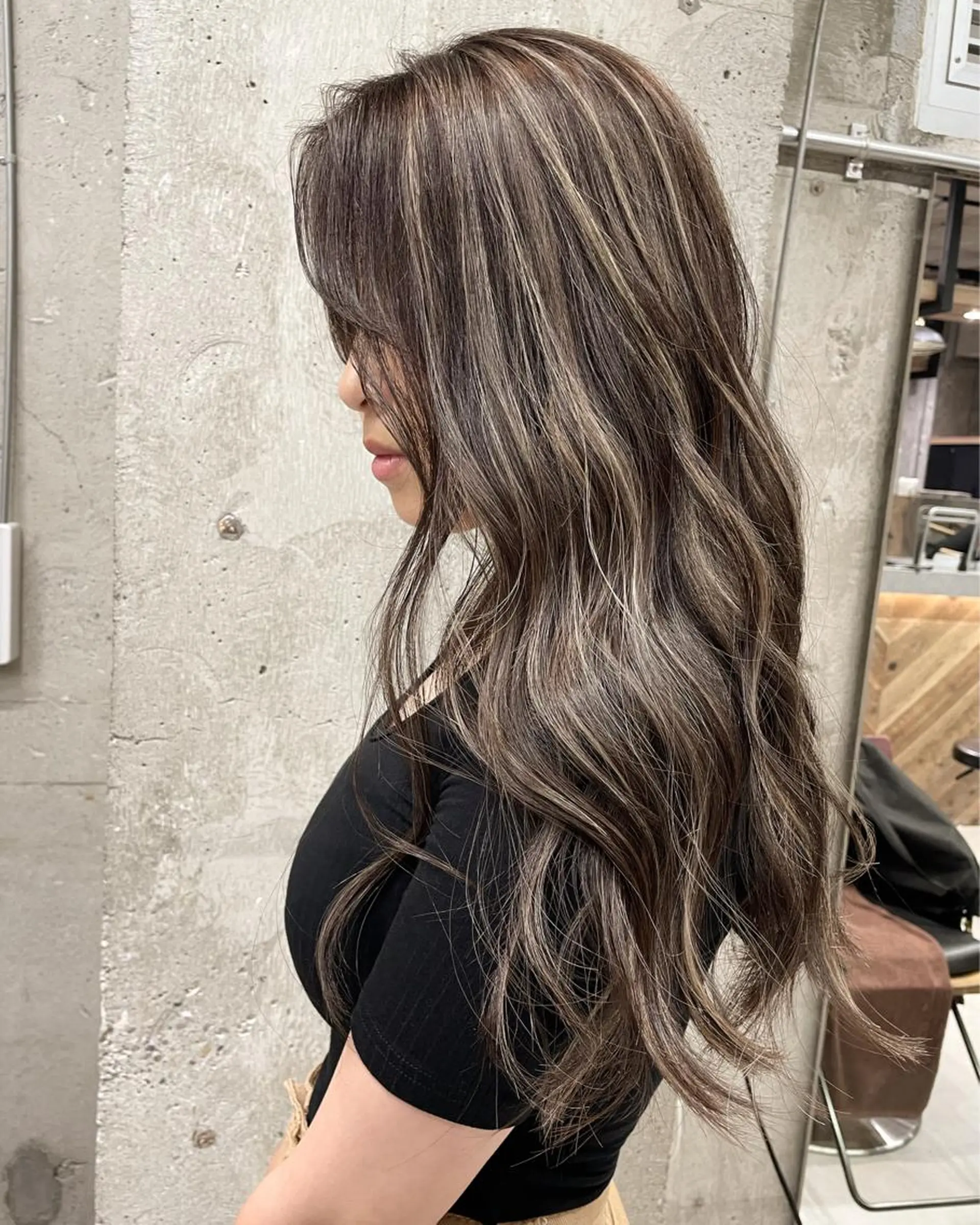 カラー ヘアアレンジ ヘアカラー TATSUYA アートディレクターのヘアスタイル