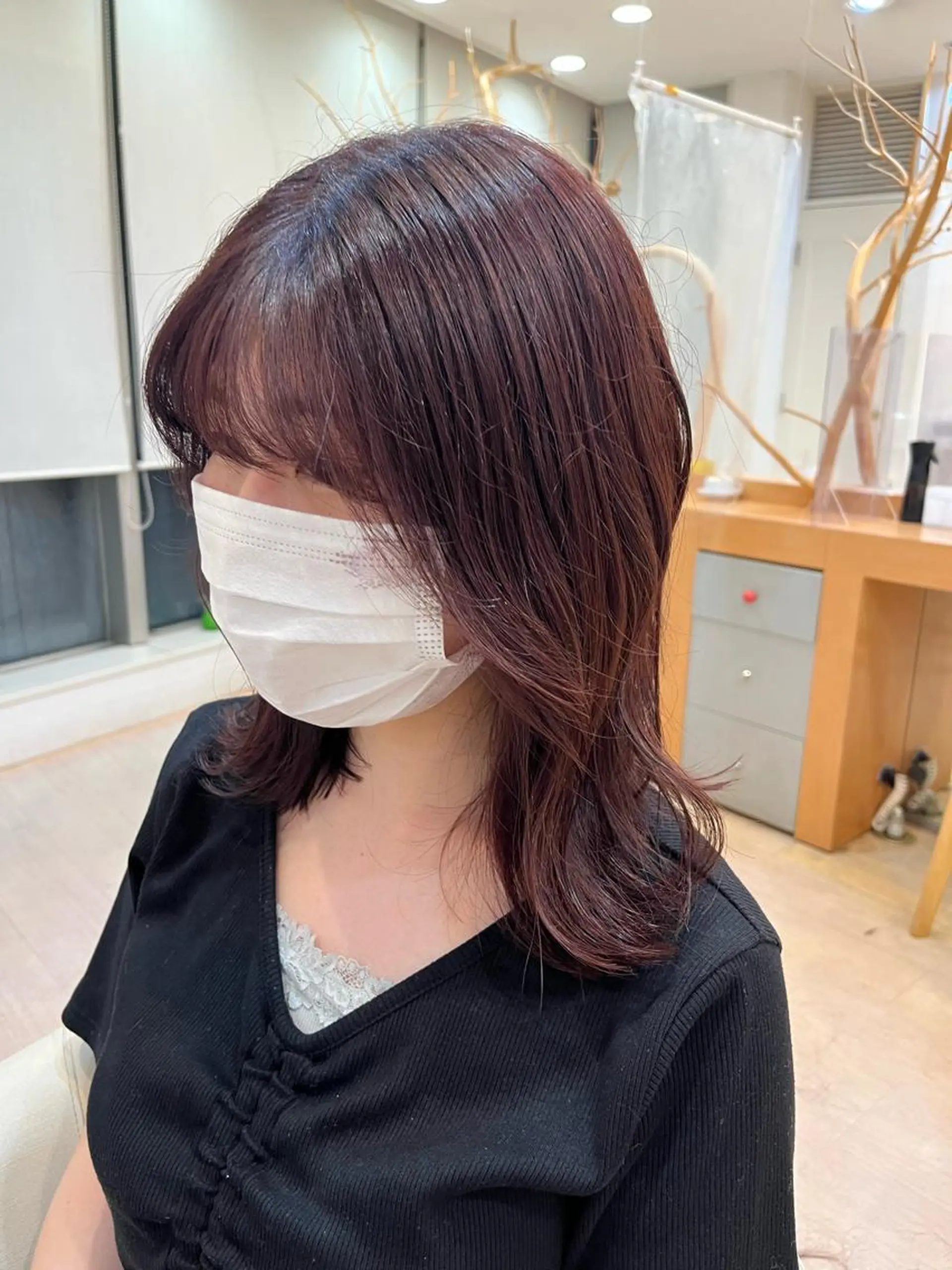 ミディアム LUNA🌙韓国ヘア 🌙レイヤーカットのヘアスタイル