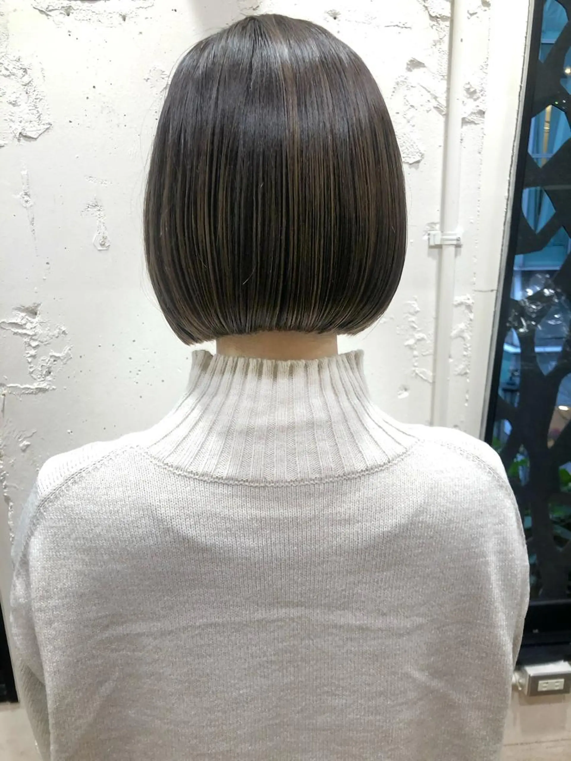 ミディアム 髪質改善 似合わせカット 小顔カット トリートメント 酸熱トリートメント カット トリートメント 結べるレイヤーボブ くびれLady表参道のヘアスタイル