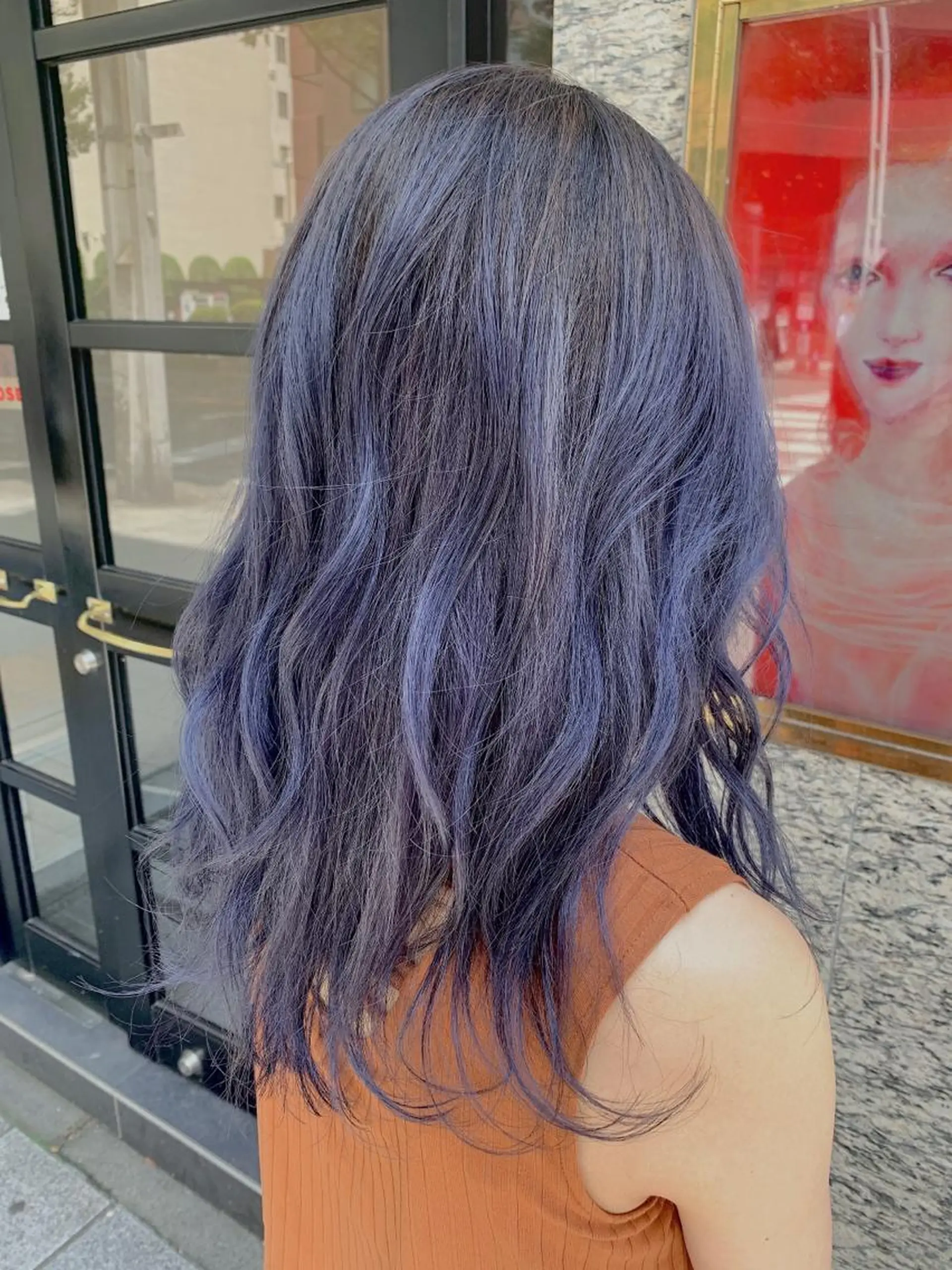 ロング カラー 森田 健介のヘアスタイル