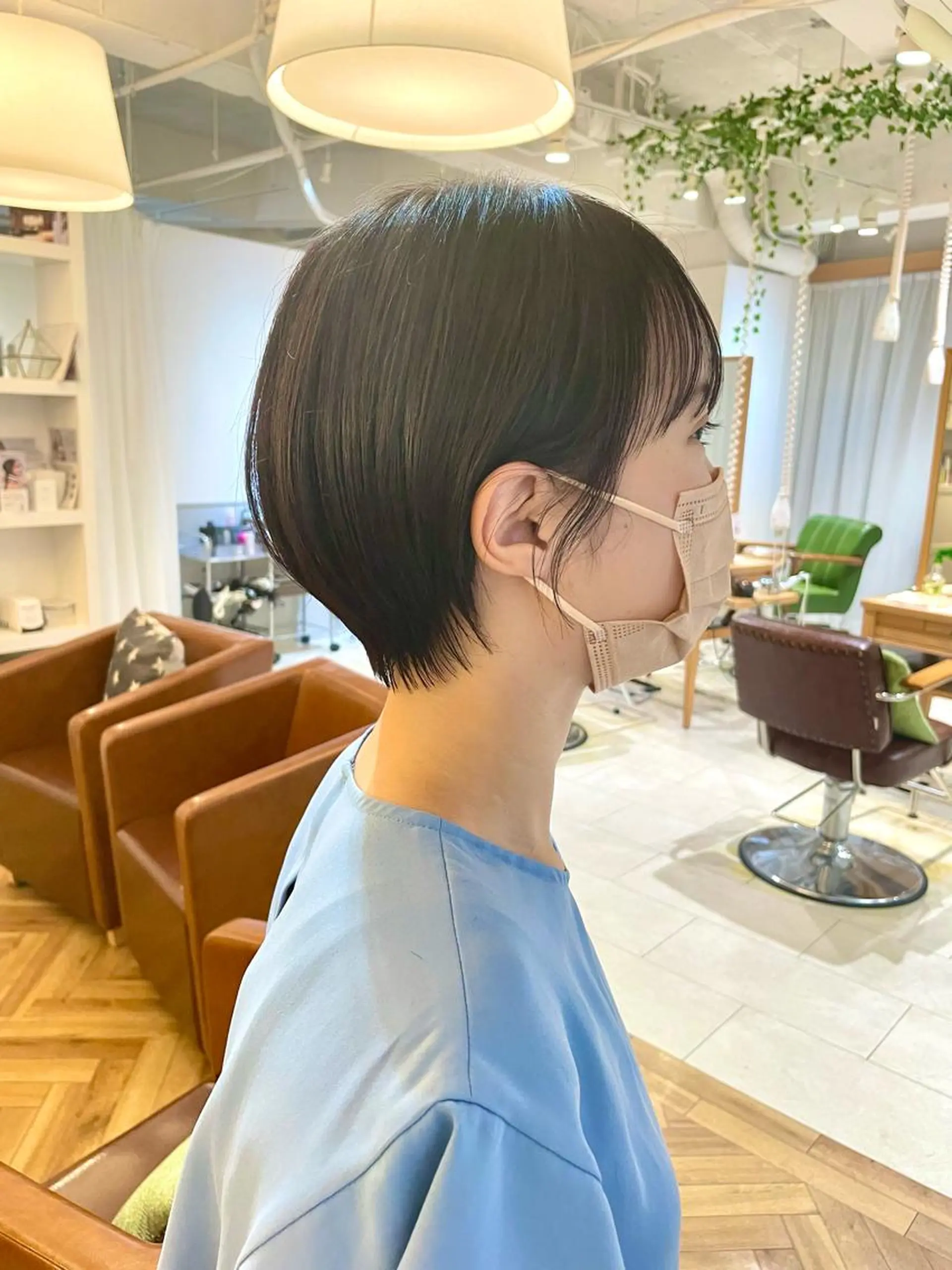 ショート カラー salowin梅田茶屋町north所属・くがれいじ 梅田/ショート/ボブのヘアスタイル