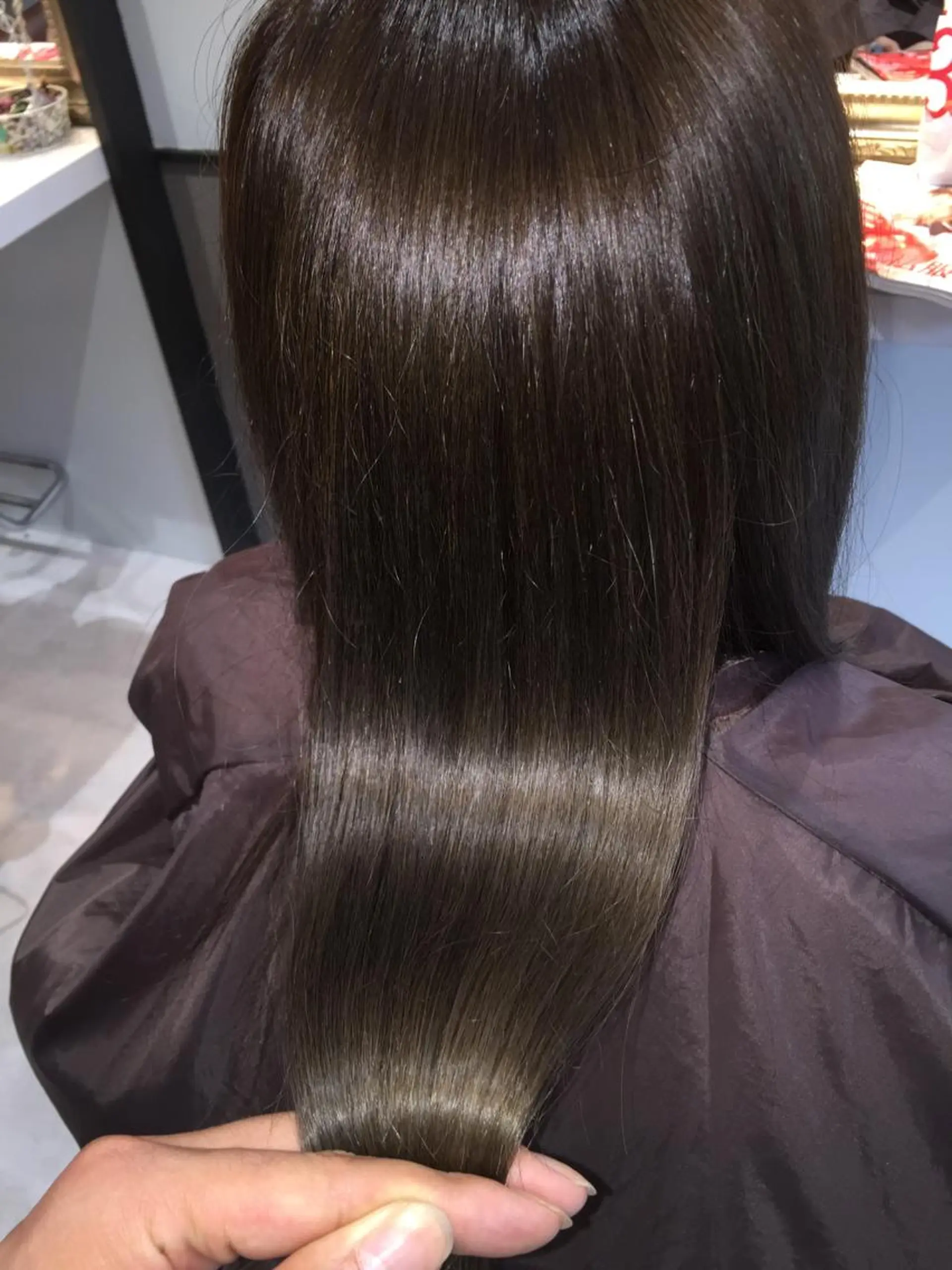 ロング カラー アッシュ アッシュグレー wavi hair所属・後藤 ユウキ/髪質改善🫧のヘアスタイル