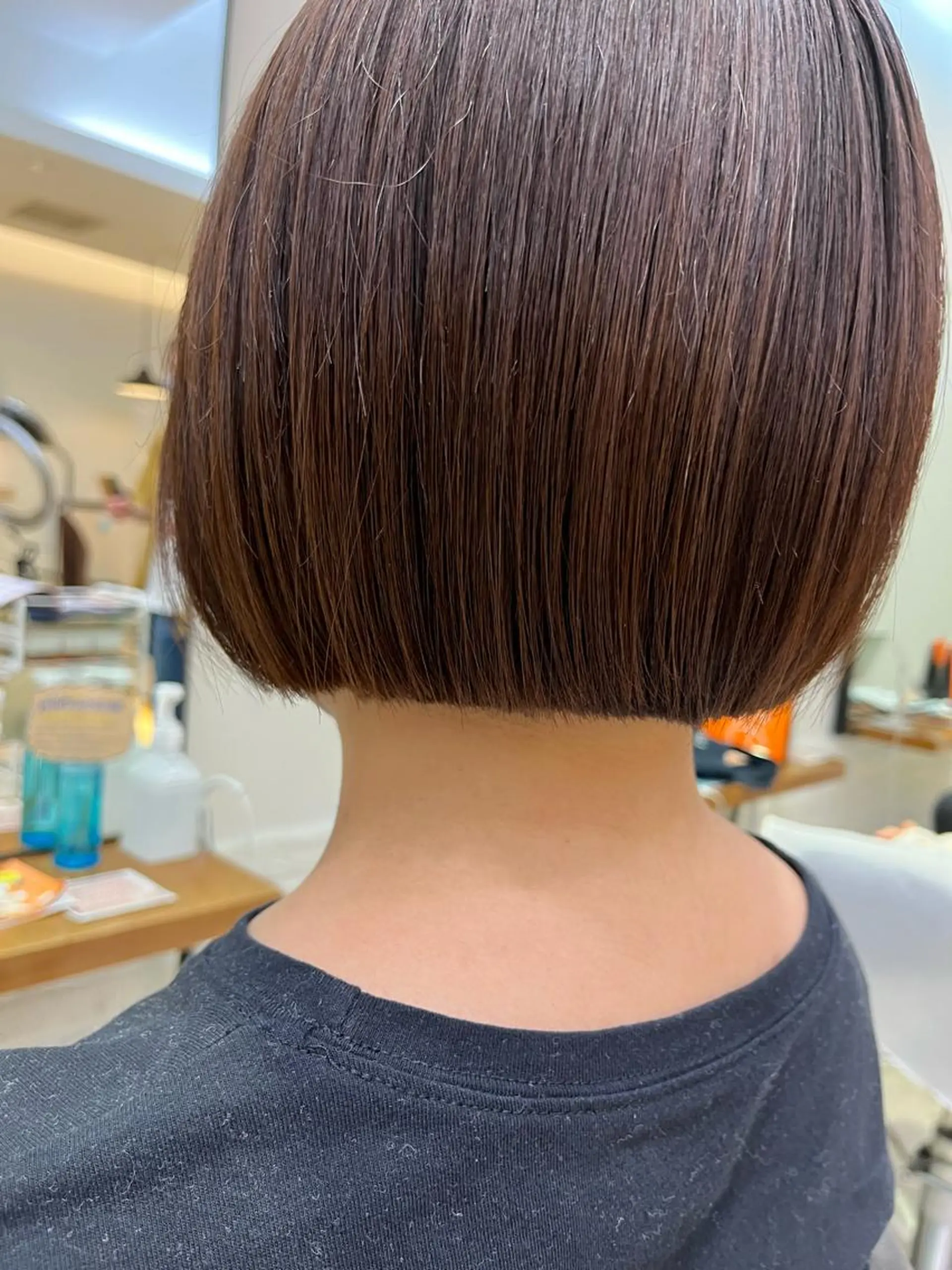 ミディアム ボブ コテ巻き風パーマ🫧 麻尋のヘアスタイル