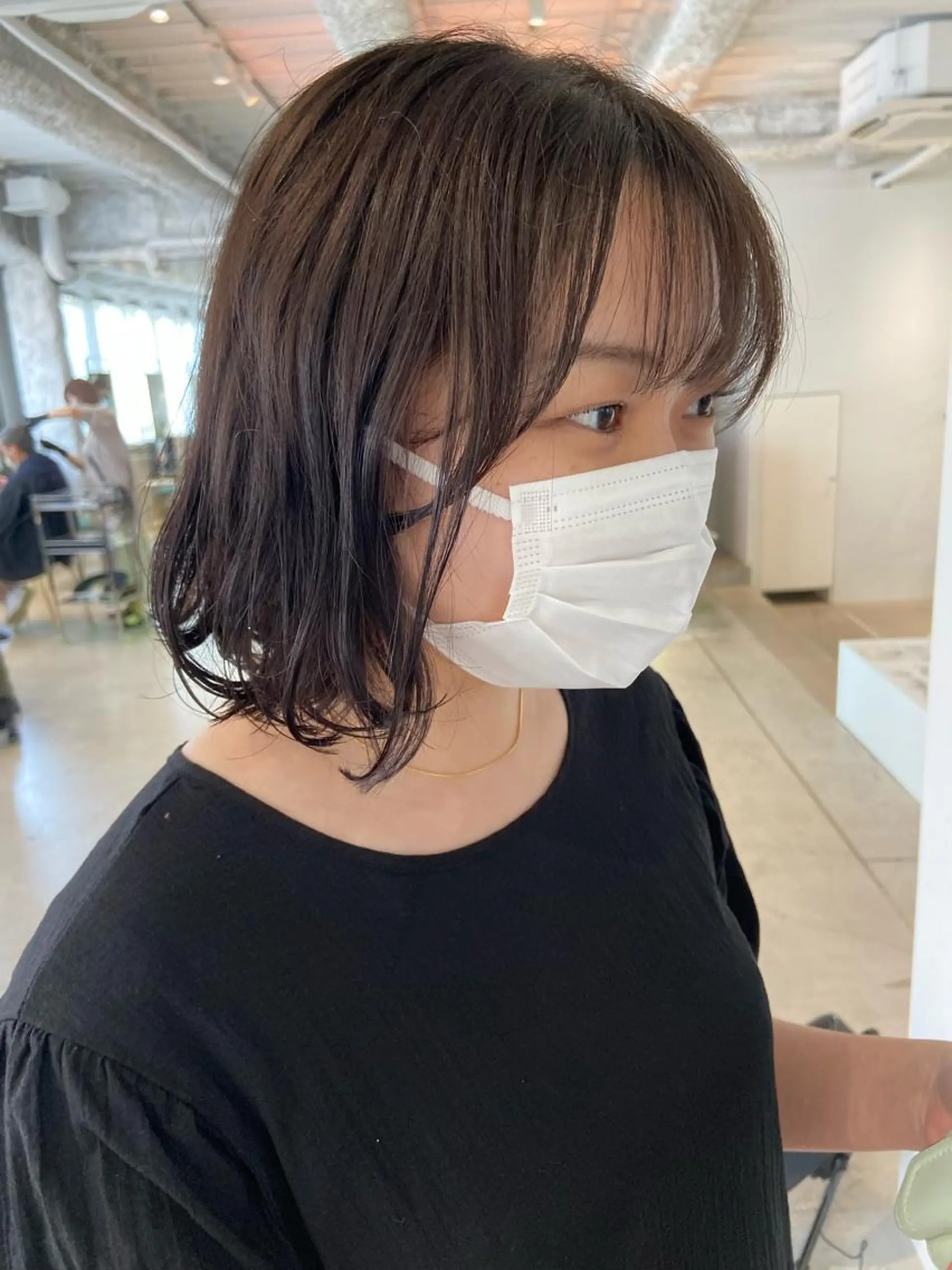 ミディアム STAN WOOD所属・似合わせcut 🔥yutakaのヘアスタイル