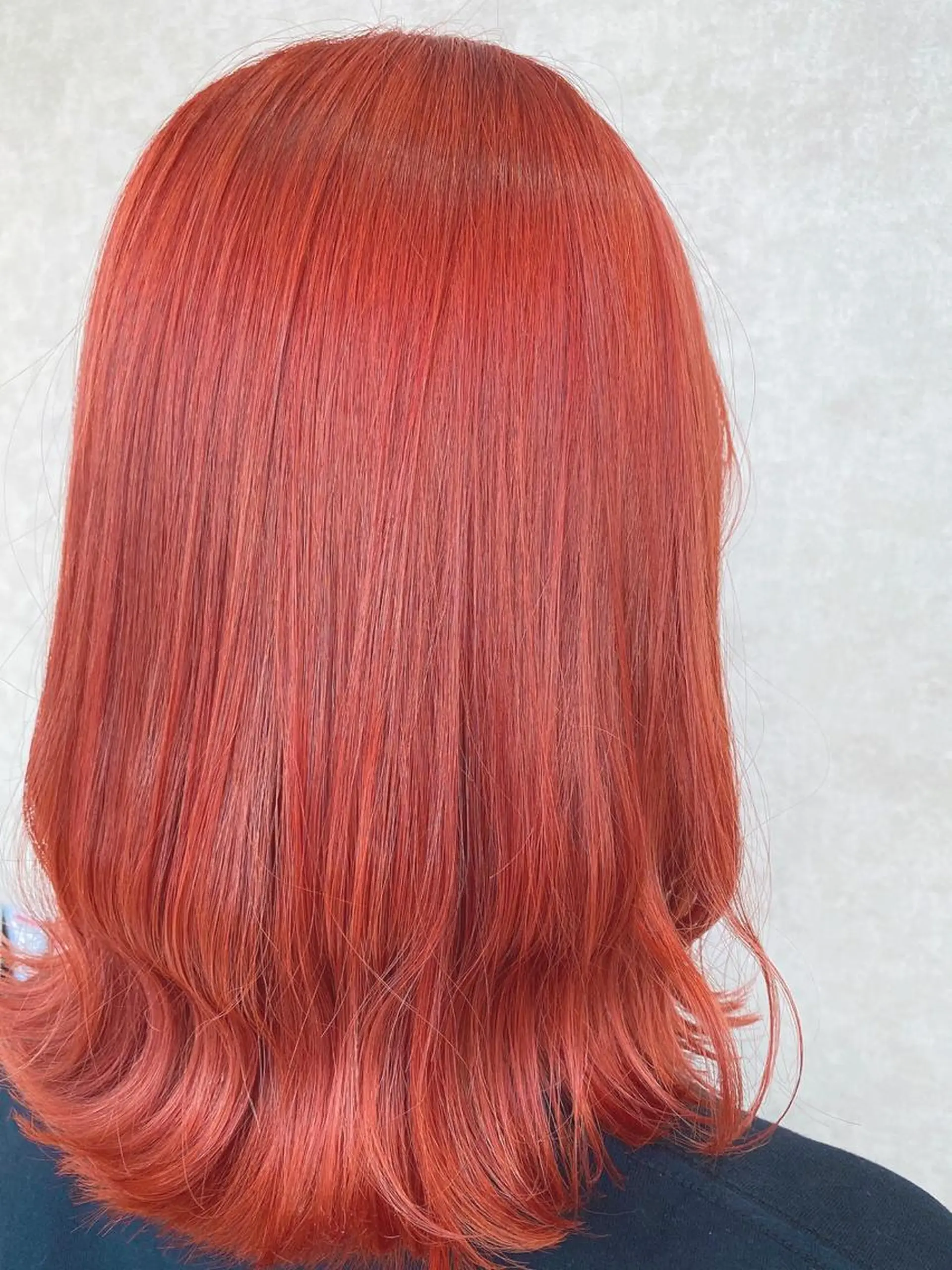 ミディアム カラー 浦口友華 ♡  暖色系カラーのヘアスタイル