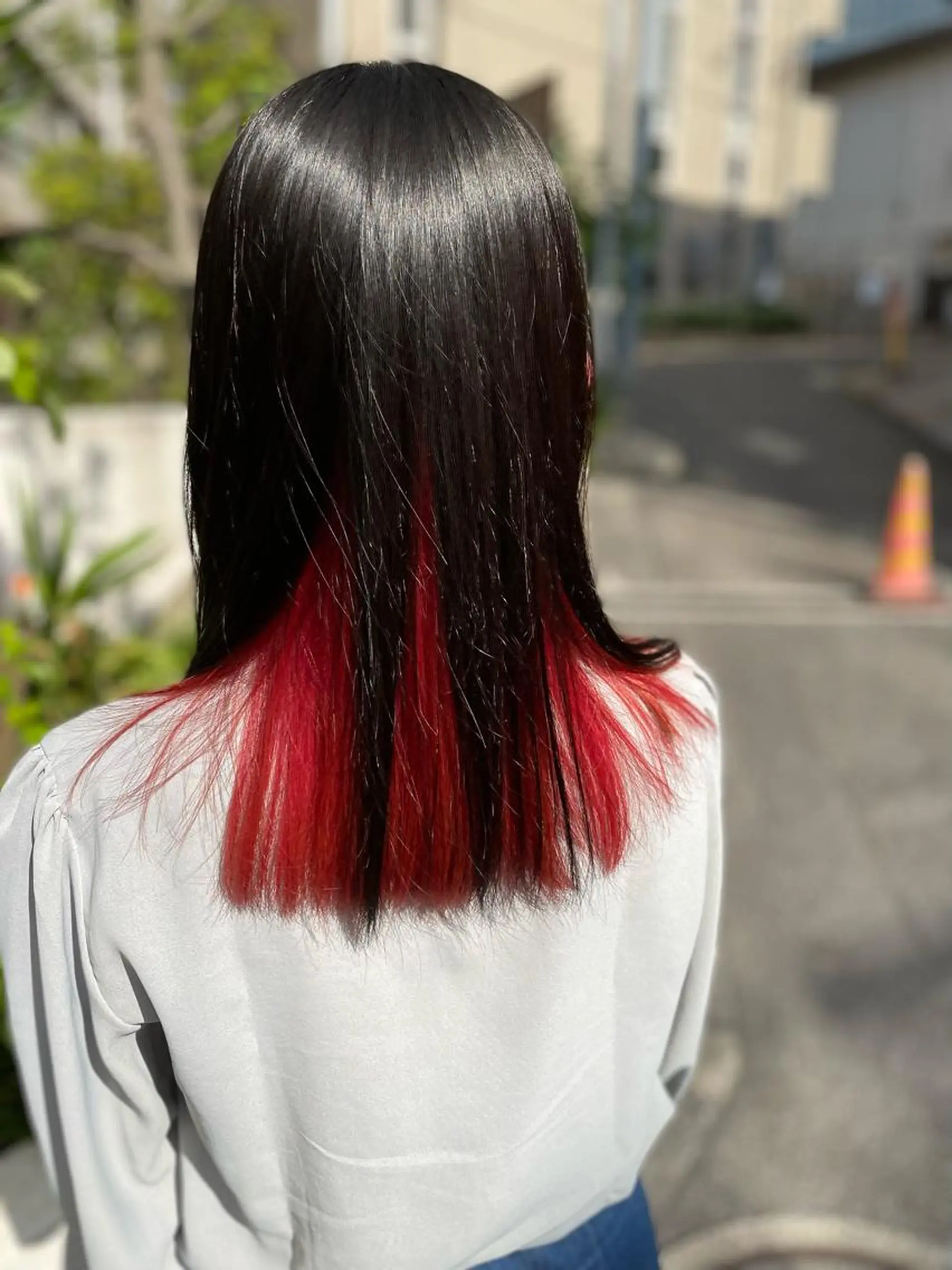 カラー インナーカラー ヘアカラー トリートメント ✨縮毛矯正✨髪質改善 ナカシマ ユミのヘアスタイル