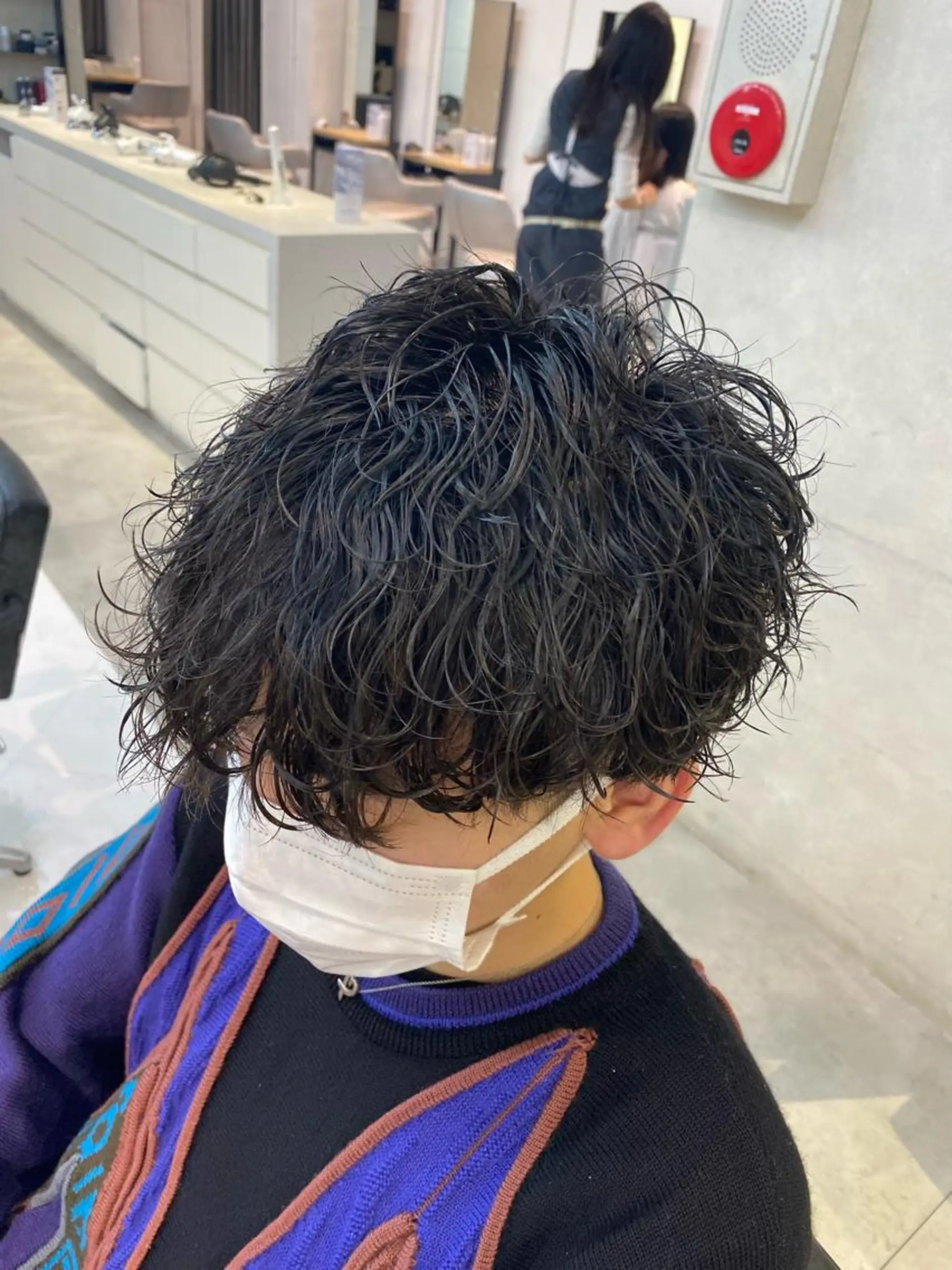パーマ メンズ 新宿【メンズパーマ】 塩澤太一のヘアスタイル