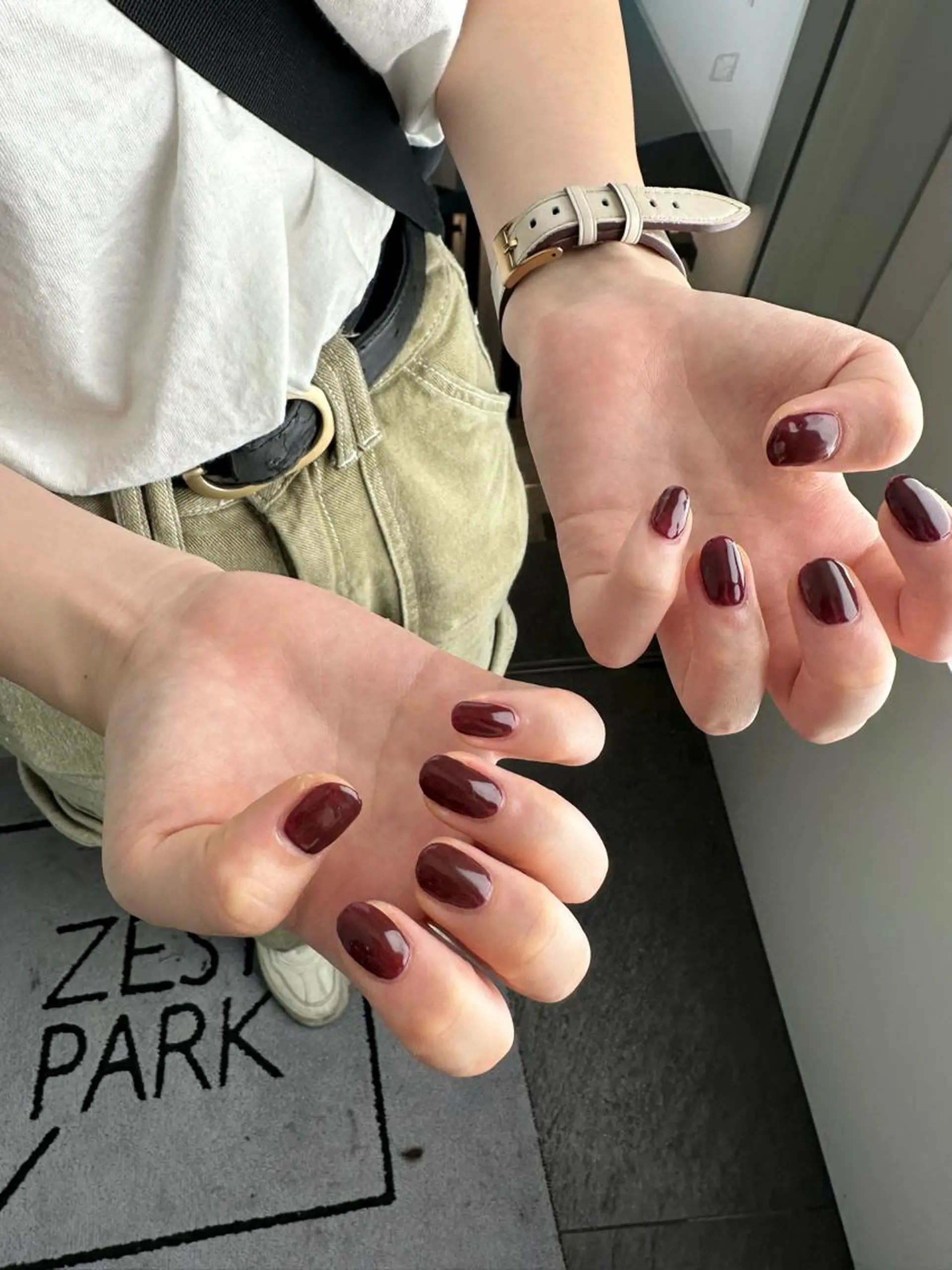 ネイル ハンドネイル 🎀韓国レイヤー特化 🎀ベージュ/ミクのヘアスタイル