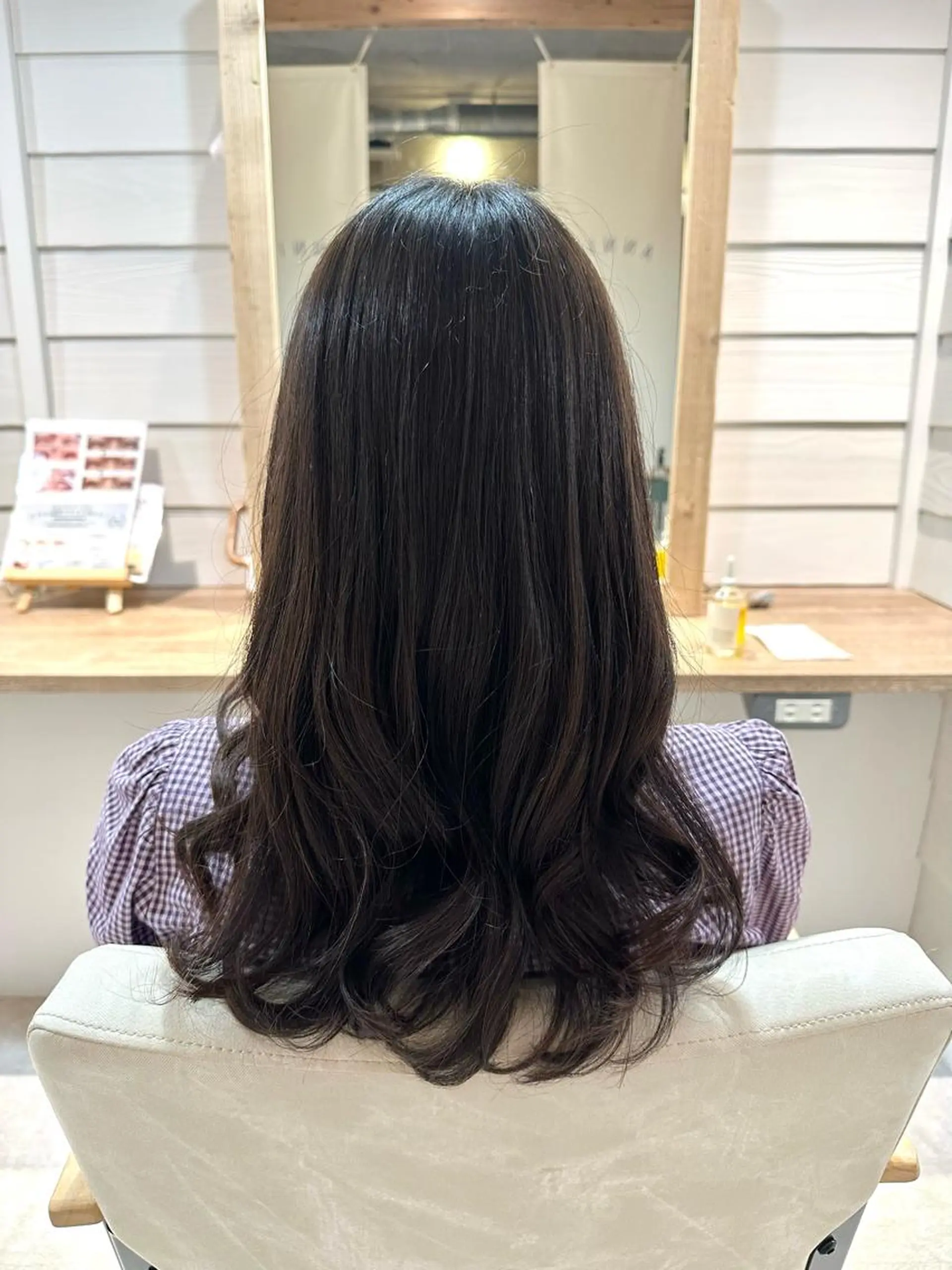 ロング カット Annie 吉田 裕美のヘアスタイル