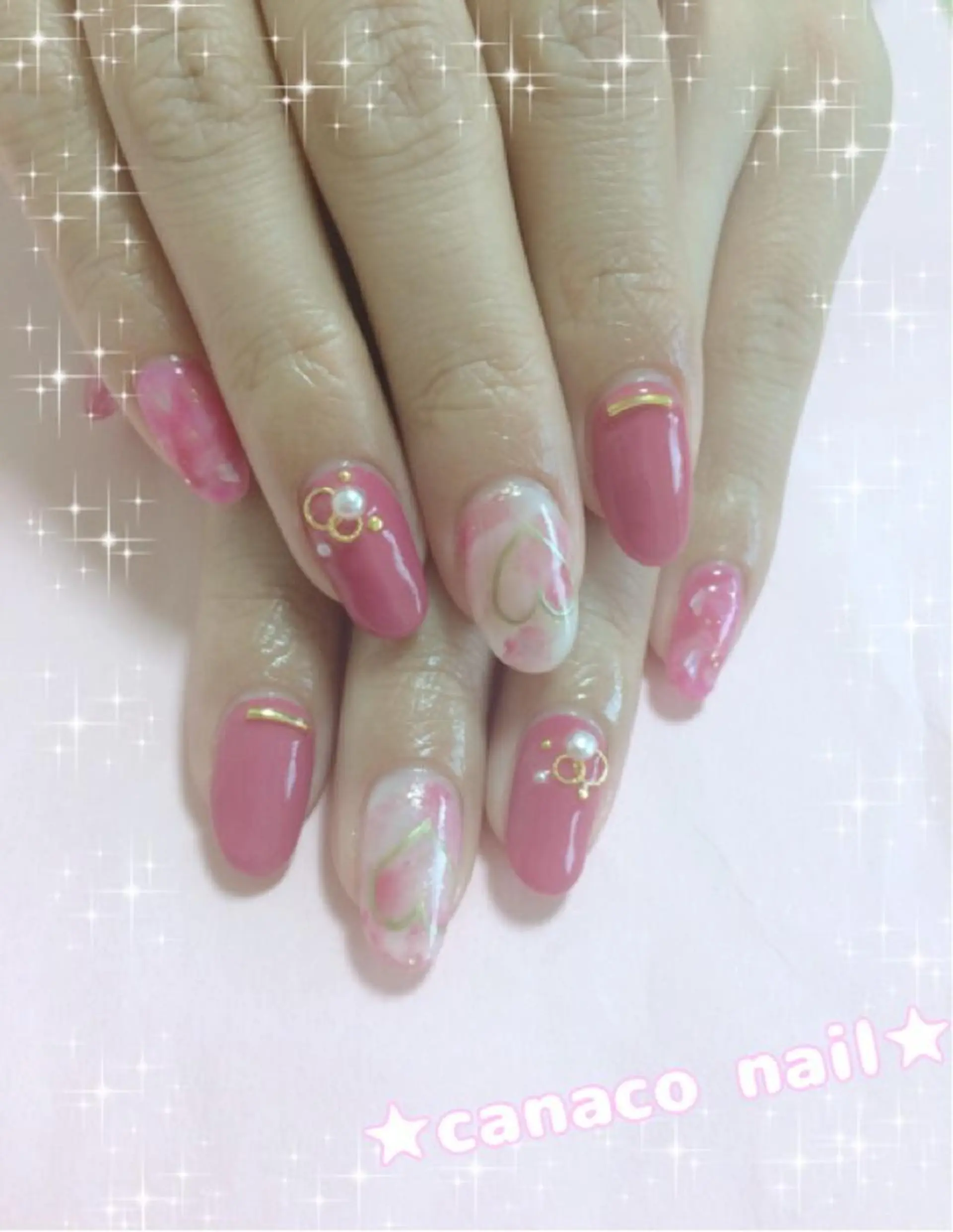 ネイル Felice所属・ベテランネイル cnc  nailのネイルデザイン