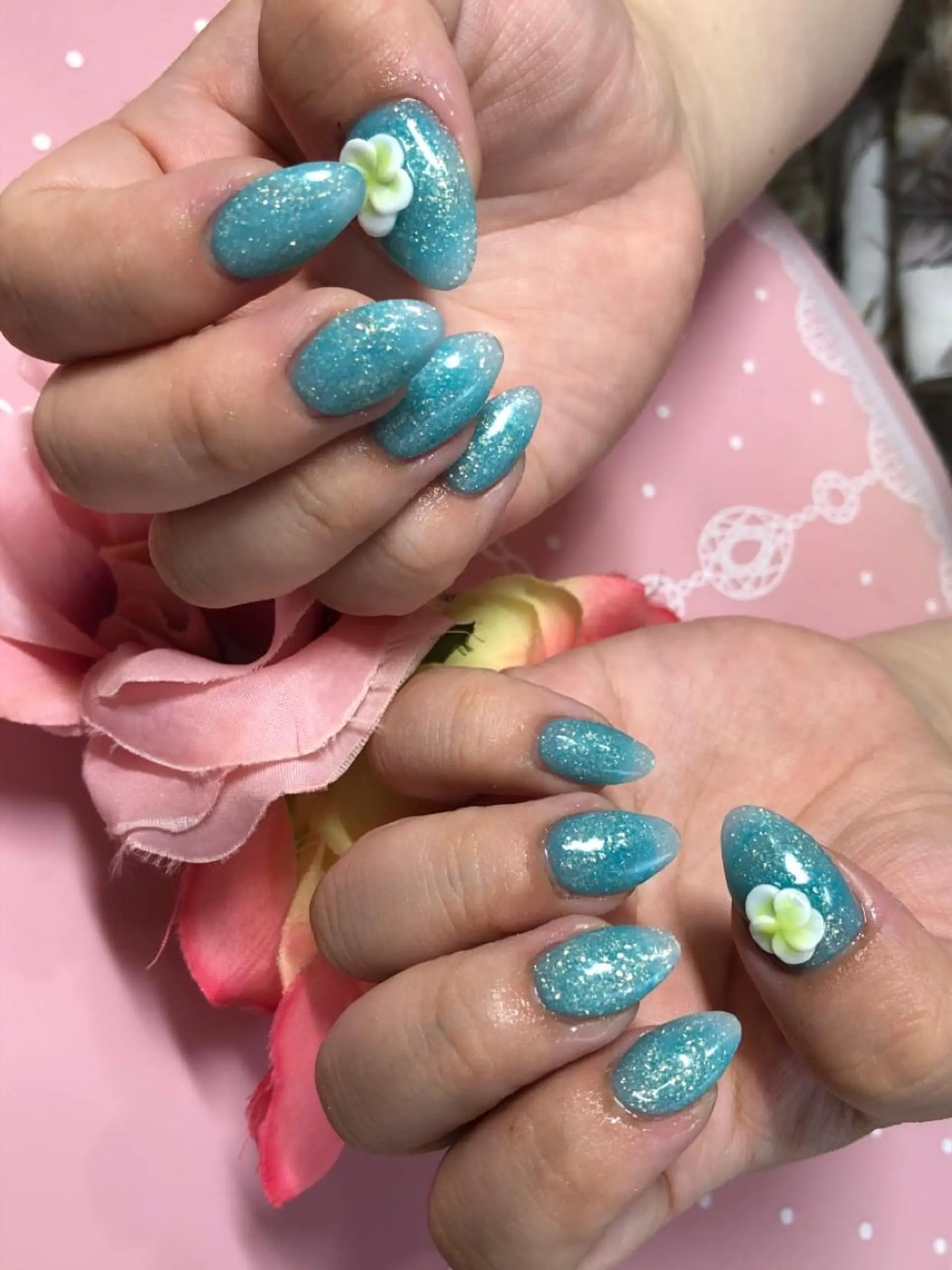 ショート ネイル ハンドネイル 《LB》ラブリエ Nail&eyeのマツエク・マツパデザイン