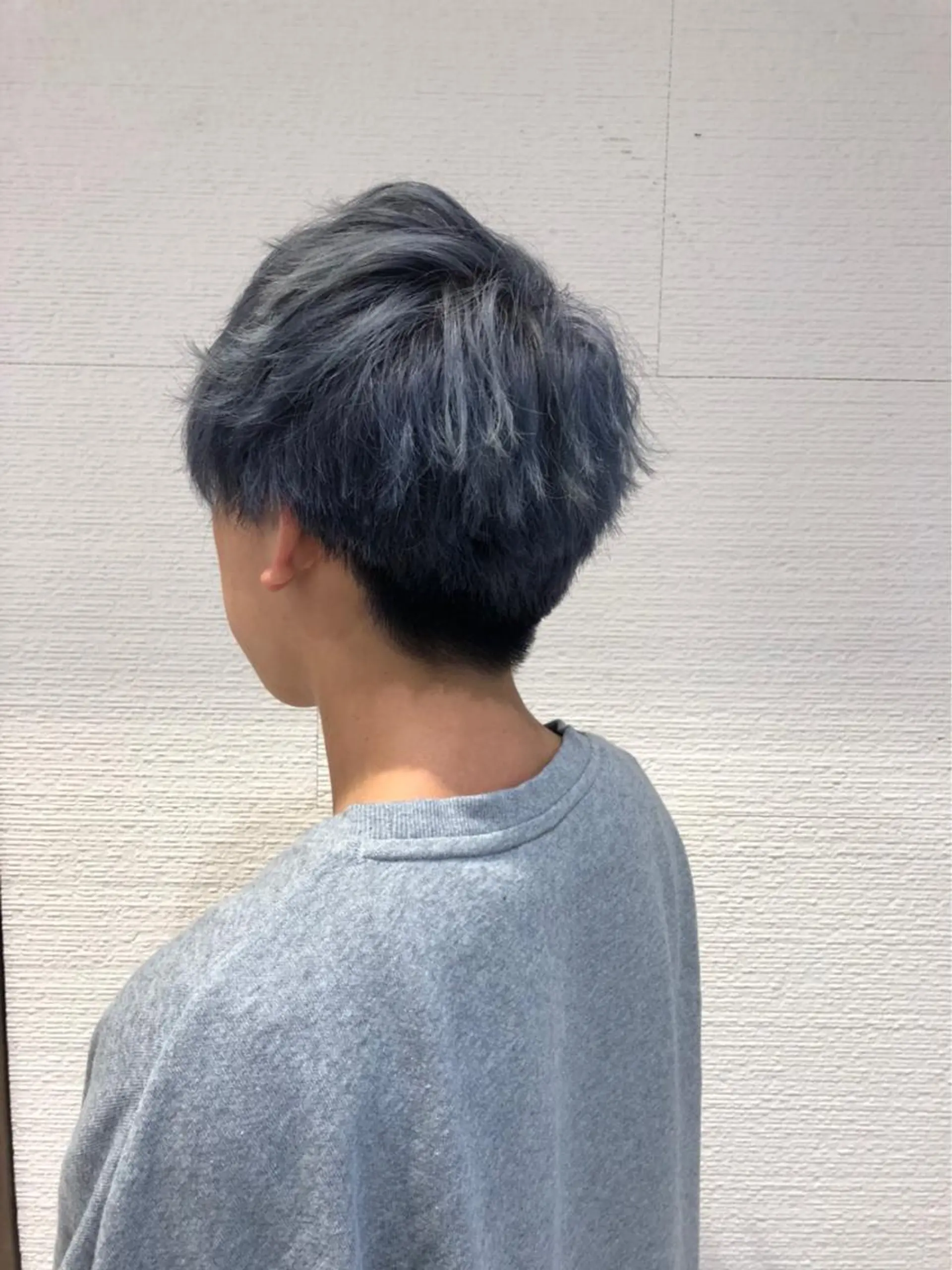 ショート カラー メンズ 【メンズ縮毛矯正】 田中秀斗のヘアスタイル