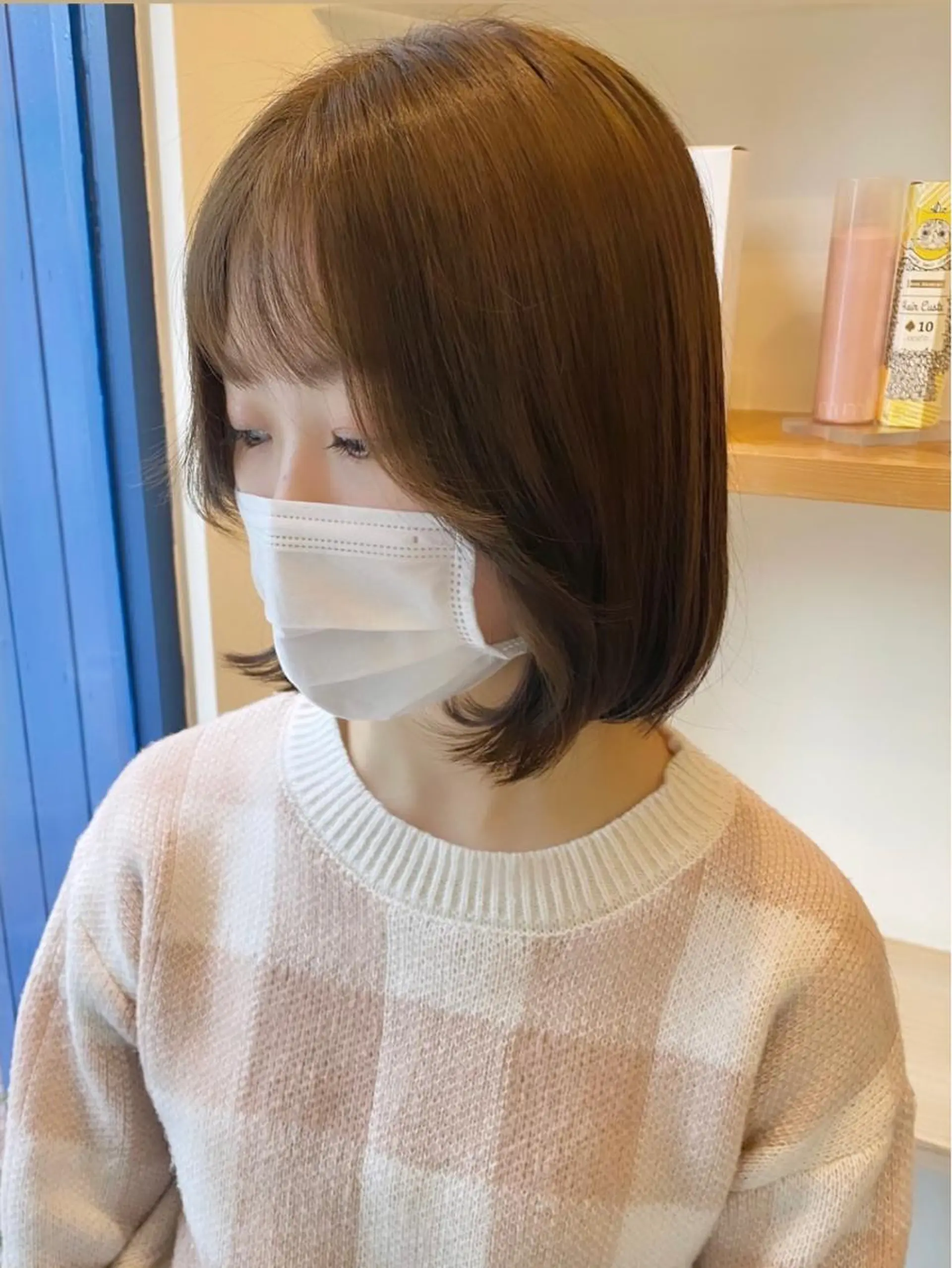 ミディアム 卒業式のヘアスタイル 中尾 未来/艶カラー /カットモデルのヘアスタイル