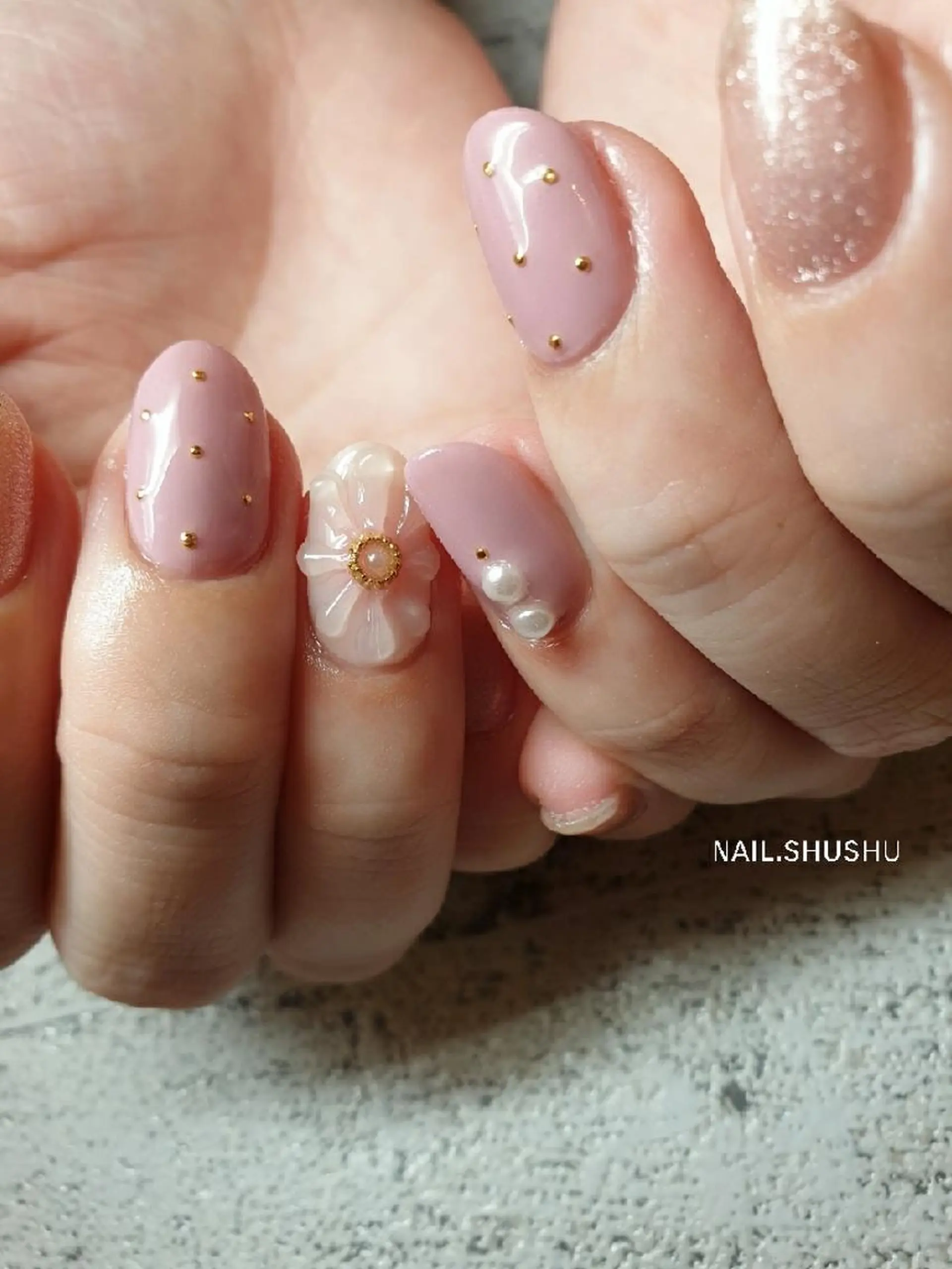 ネイル 3dパーツ/流行り 👧shushu❤️のネイルデザイン