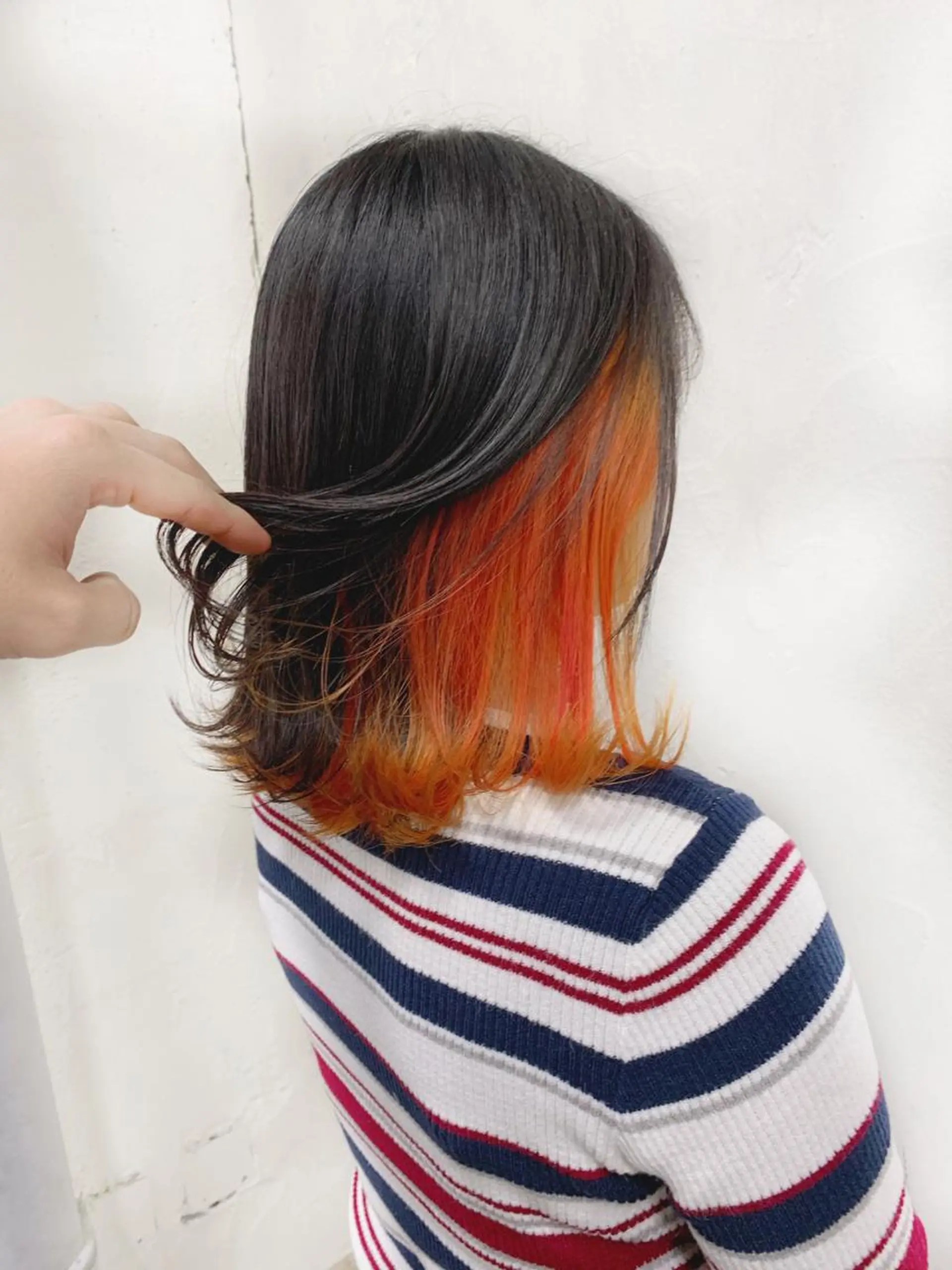 ミディアム カラー インナーカラー トリートメント /カラー/NAOKIのヘアスタイル