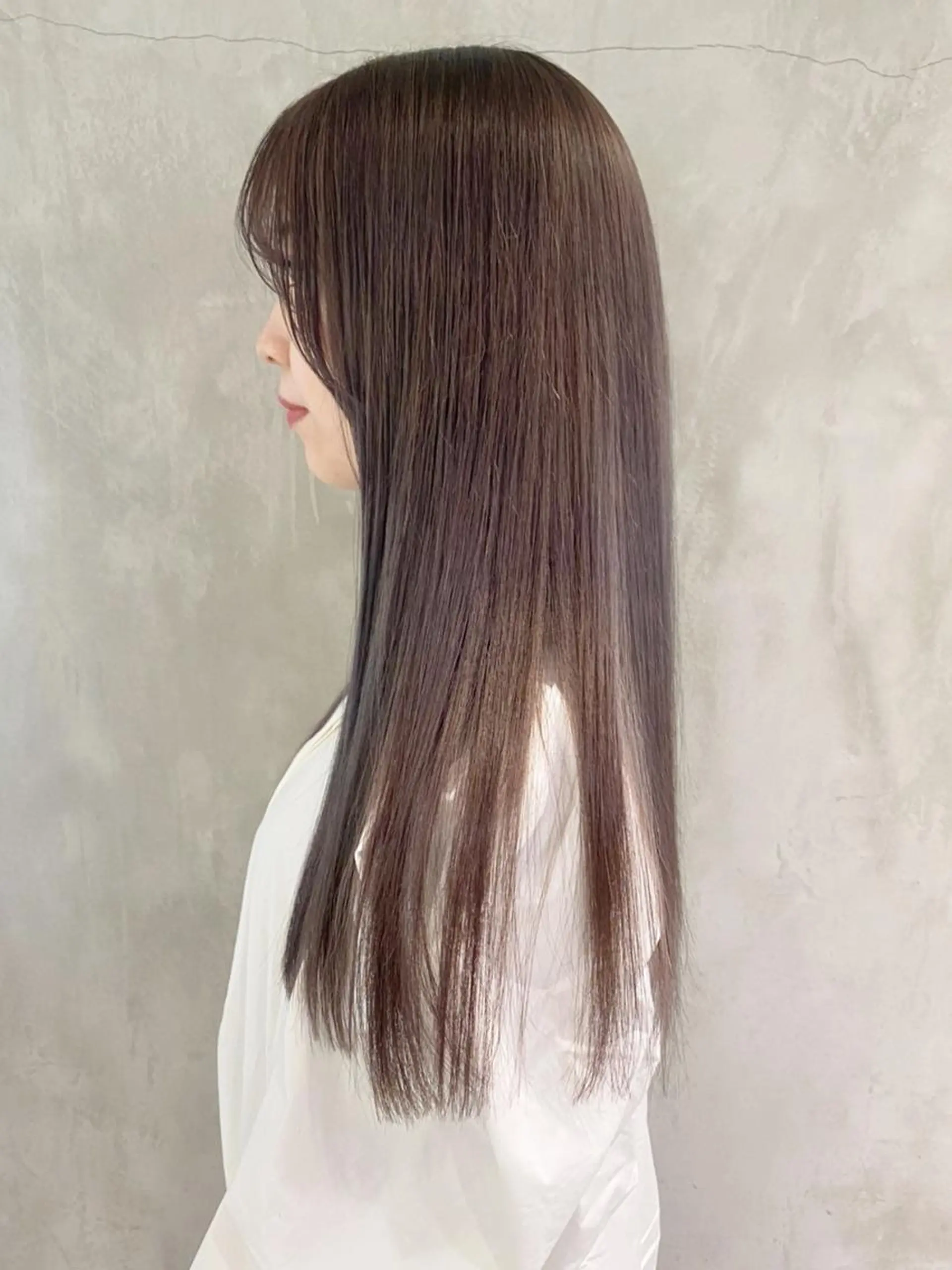 セミロング ヘアアレンジ パーマ カラー ラベンダーカラー カット ヘアカラー トリートメント ITbyALBUM 浦和店のヘアスタイル