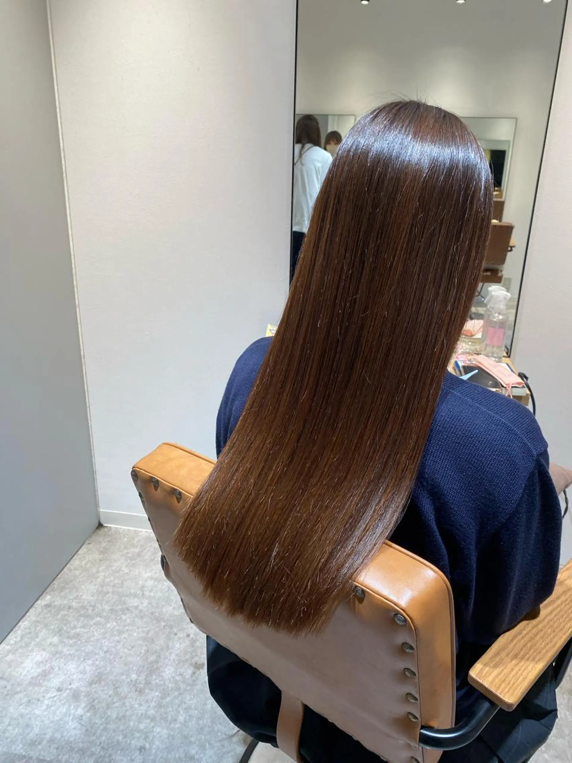 ロング トリートメント カット 縮毛矯正 オスズ 🎀´-のヘアスタイル