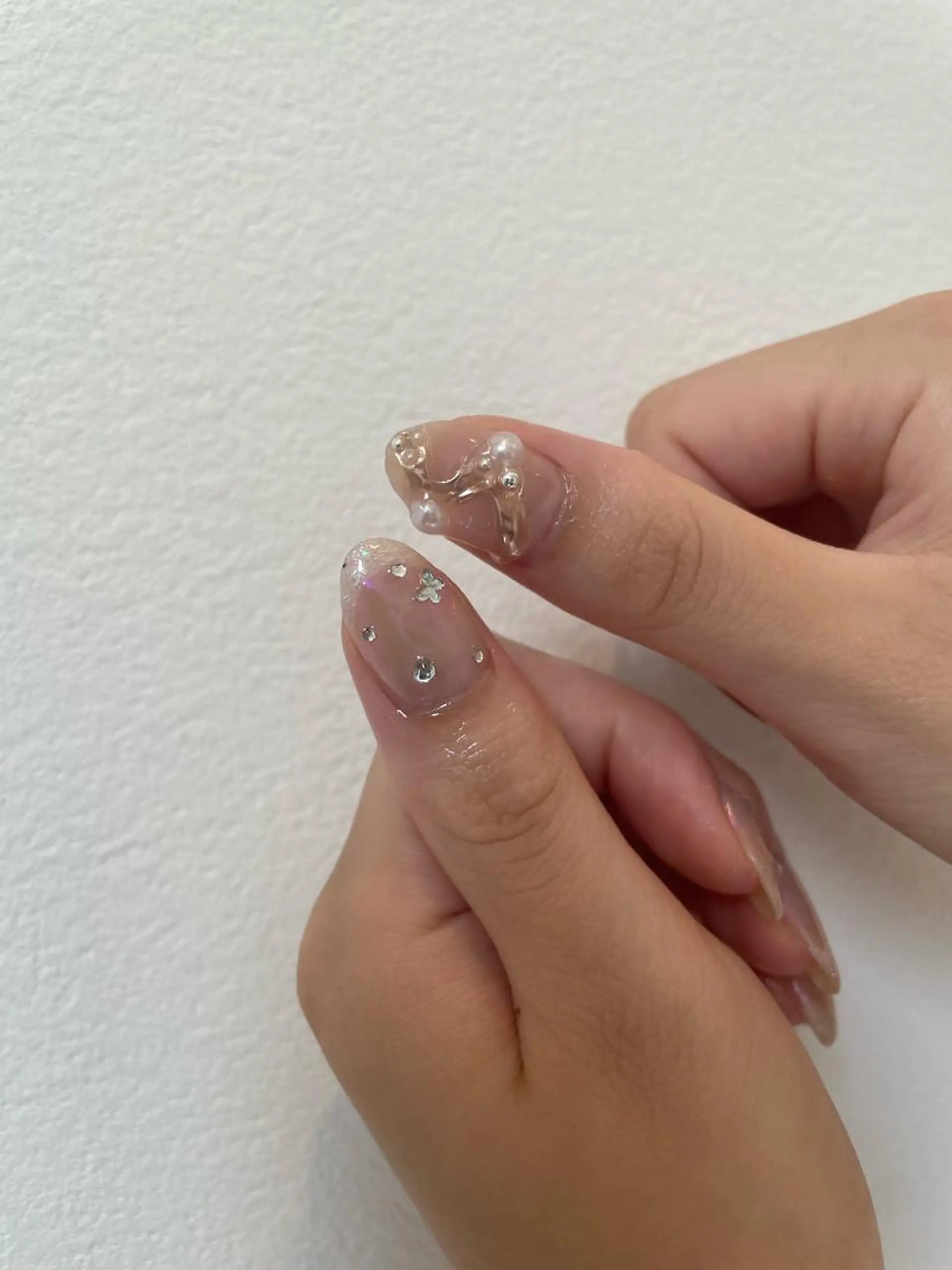 ネイル 束感まつ毛/ネイル/ LED♥KIRARAのマツエク・マツパデザイン