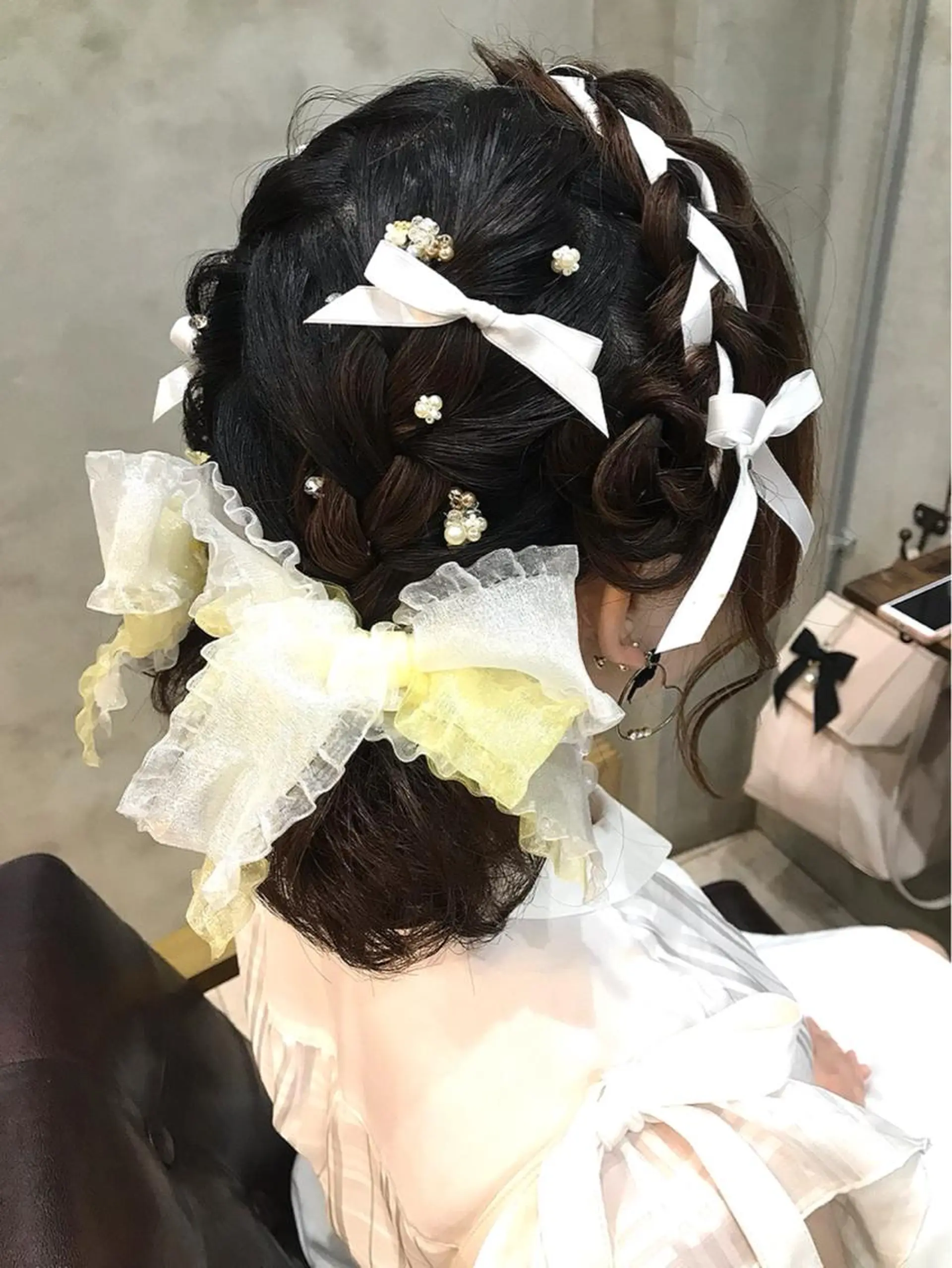 ミディアム まつパ・ヘアセット ♡Chinami♡のマツエク・マツパデザイン