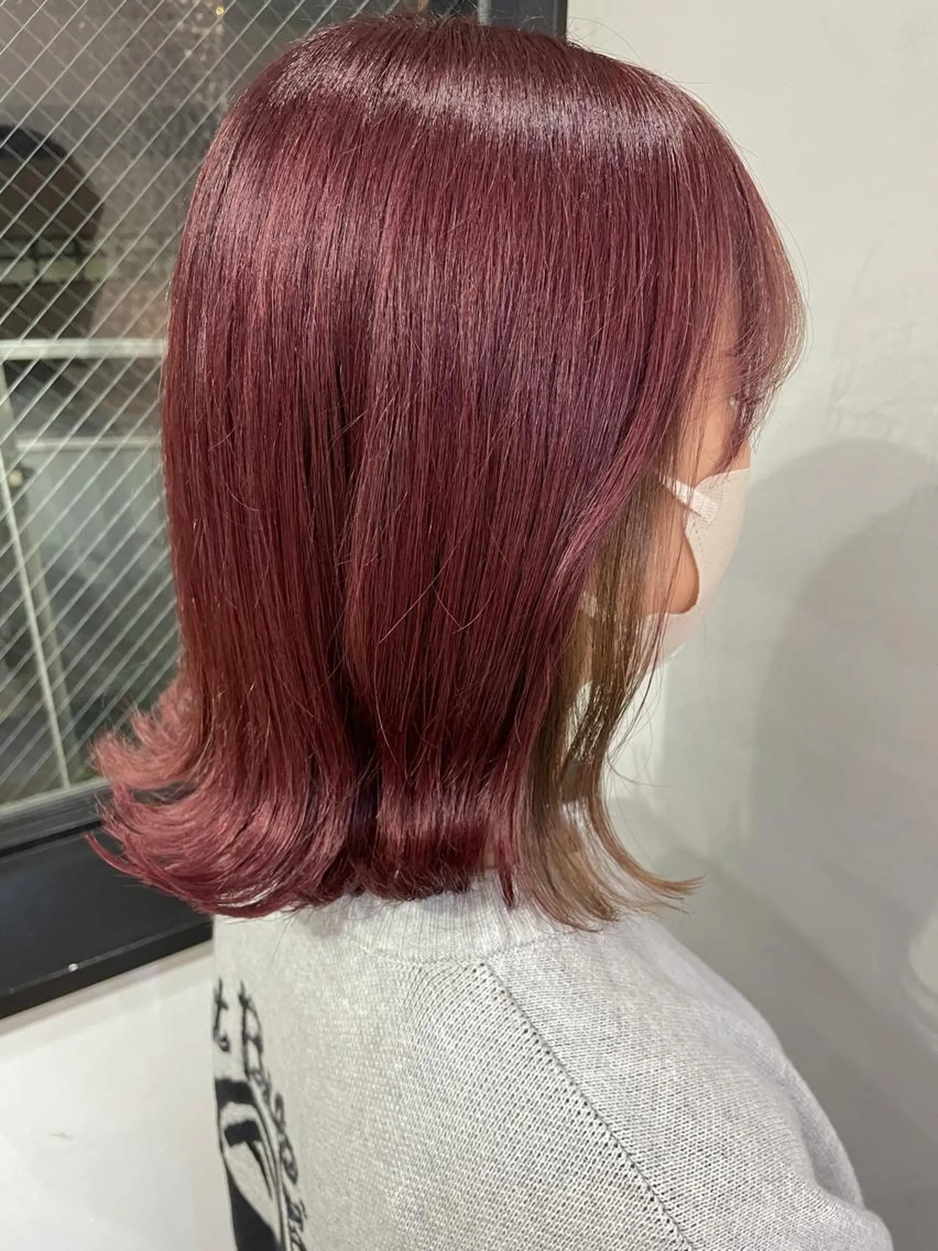 ミディアム カラー newi梅田🫧韓国 ヘア🫧sakiのヘアスタイル