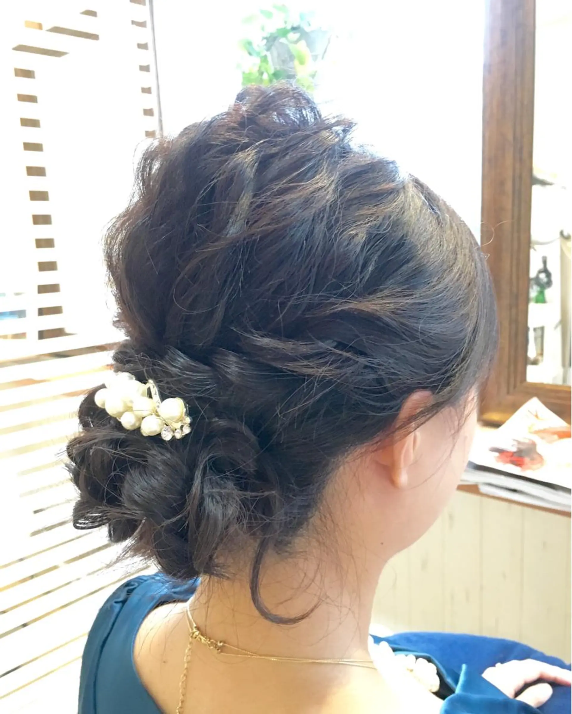 ヘアアレンジ ショート、ボブ シマダマサトのヘアスタイル