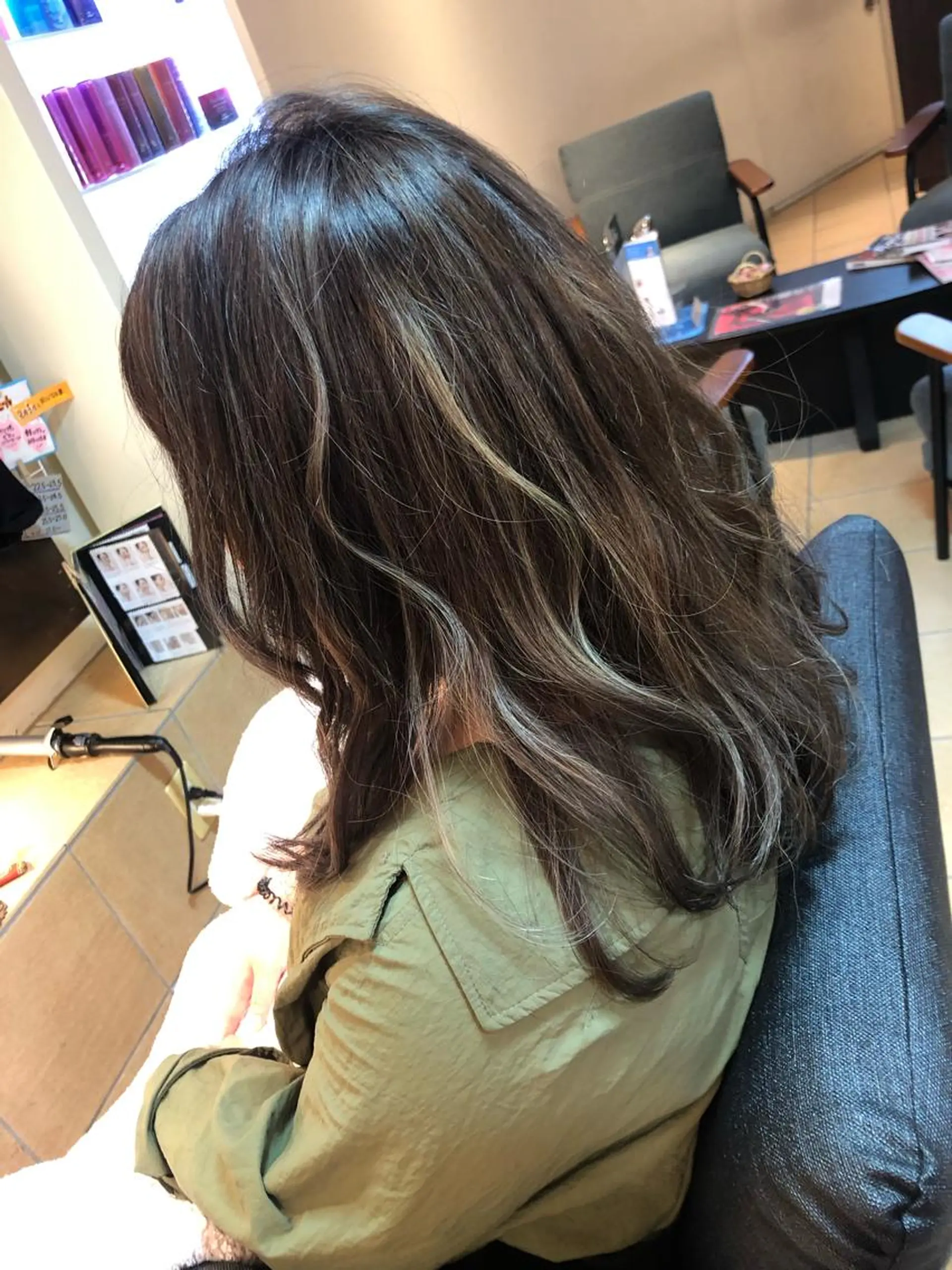 セミロング effect所属・SATO YUKA🌟のヘアスタイル