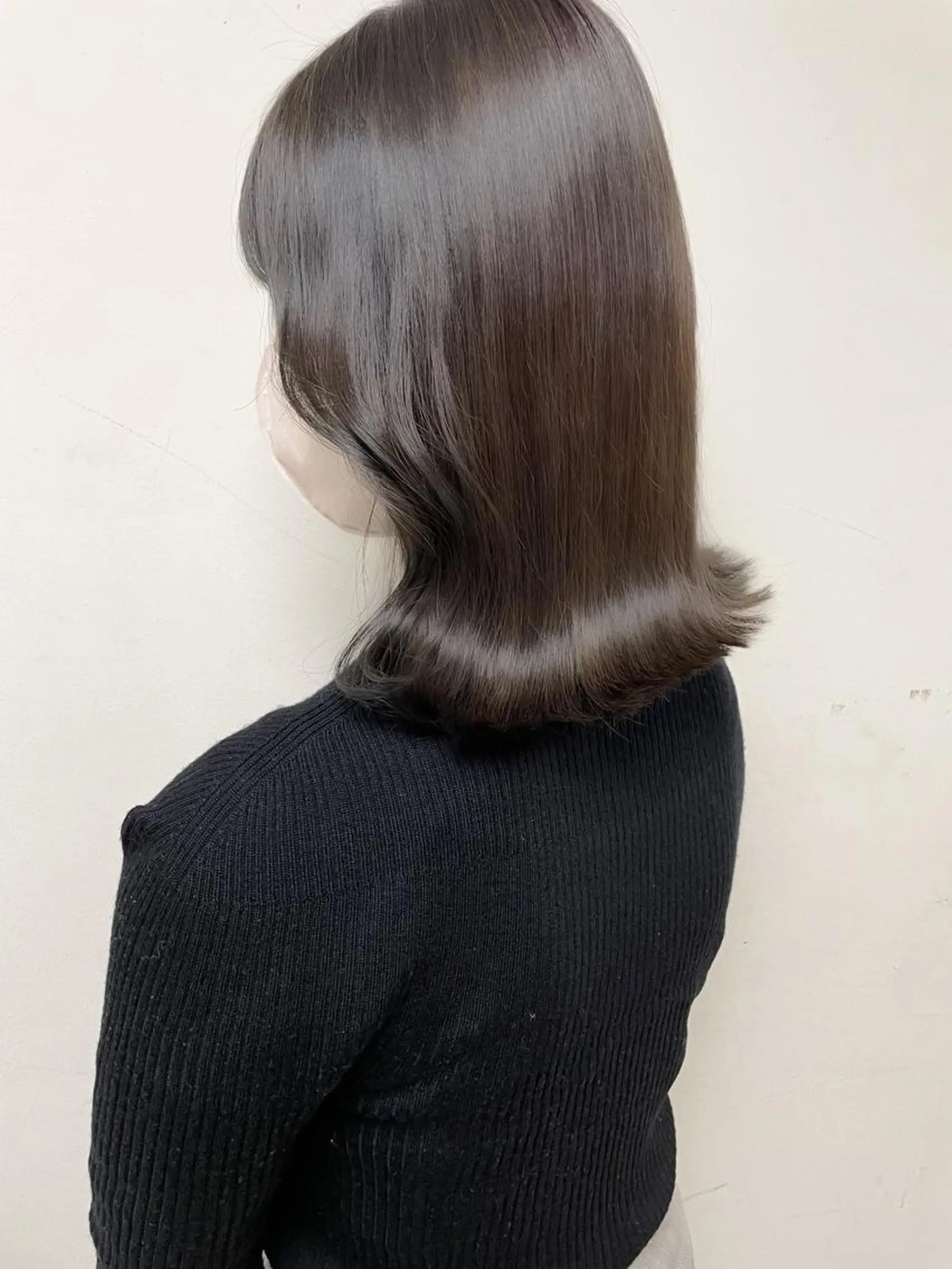 ミディアム カット ヘアカラー 似合わせのプロ🕊 美髪矯正/ioriのヘアスタイル