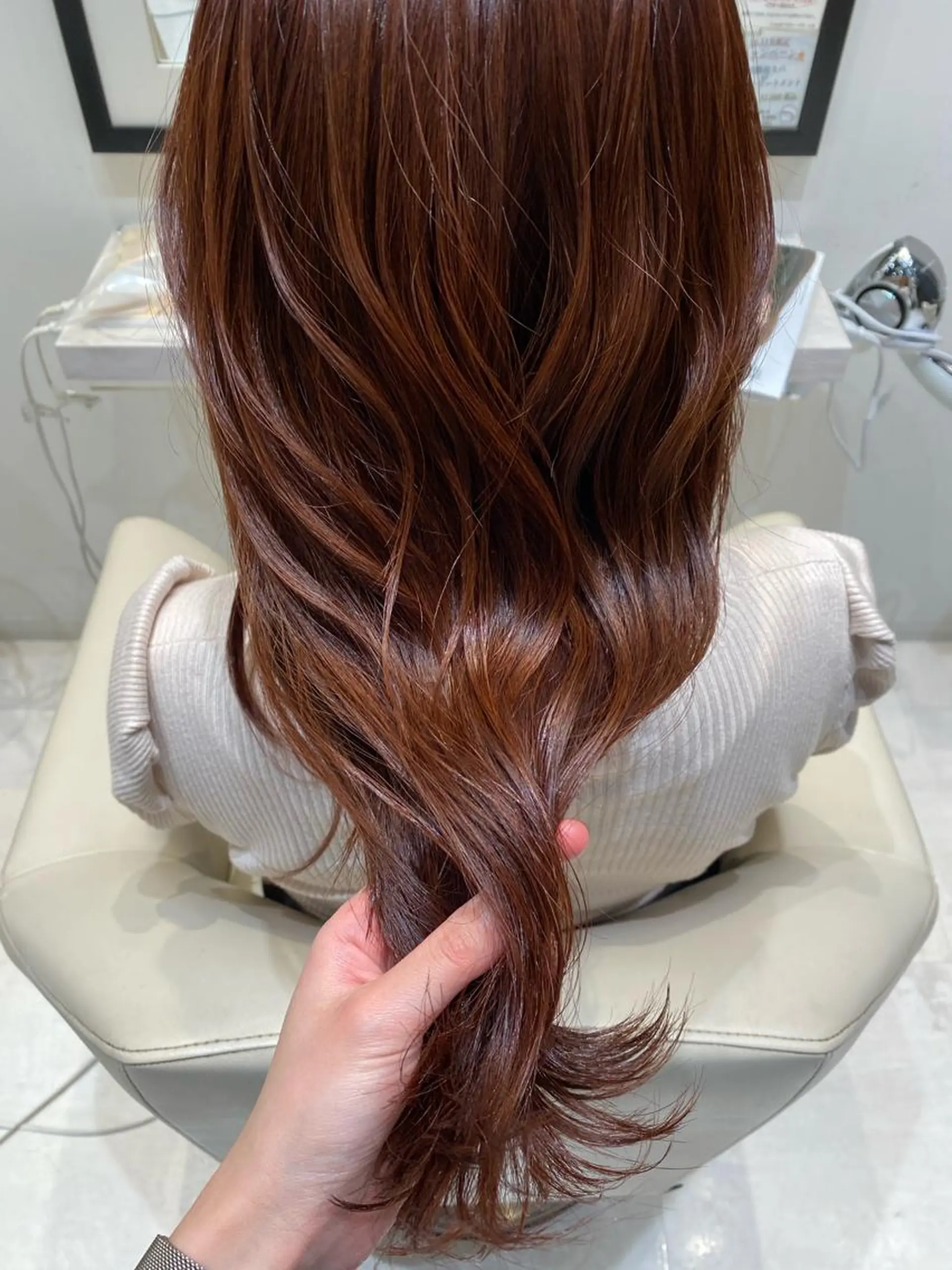 ロング カラー 透明感カラー k-twoういのヘアスタイル