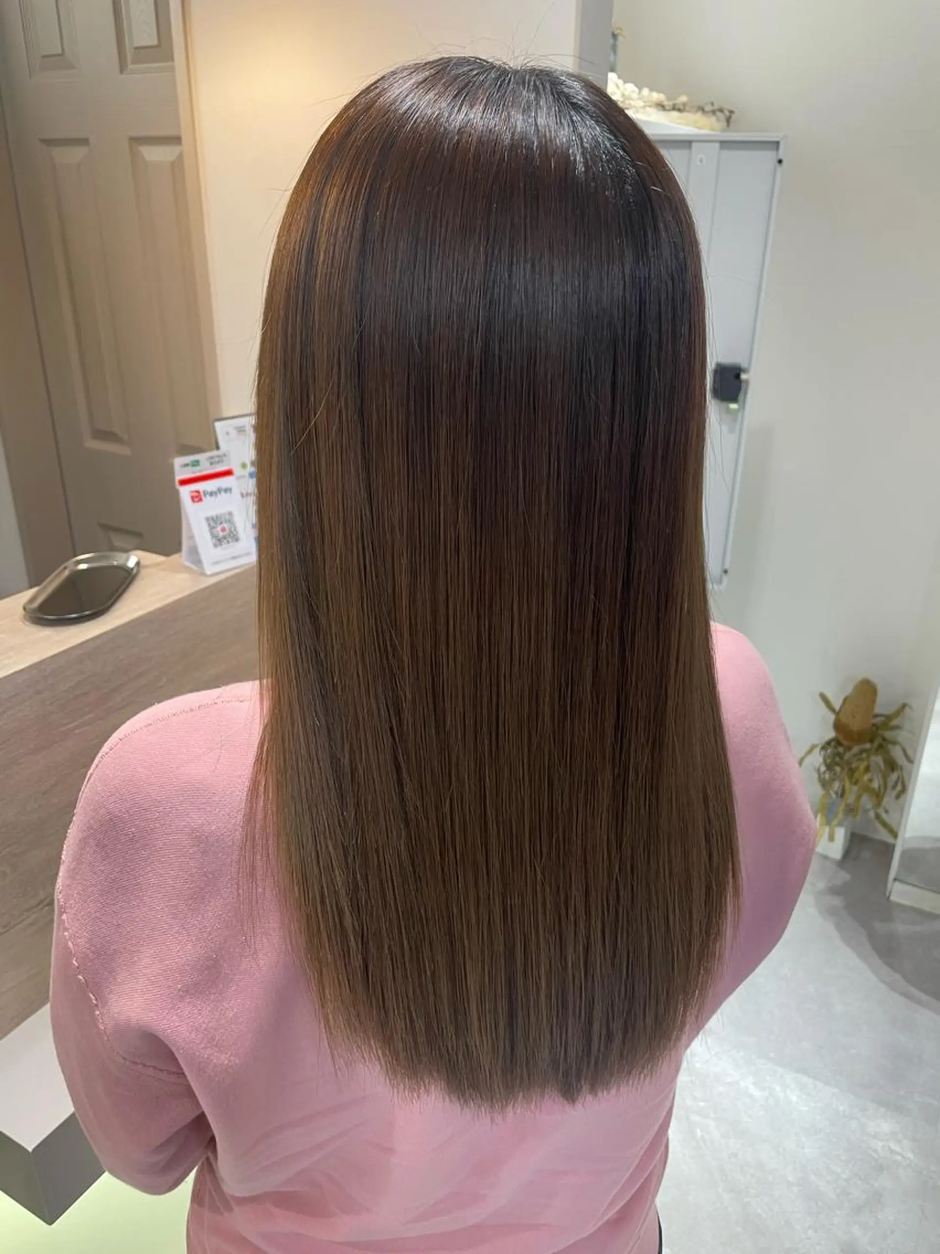 ロング トリートメント 西 めぐみのヘアスタイル