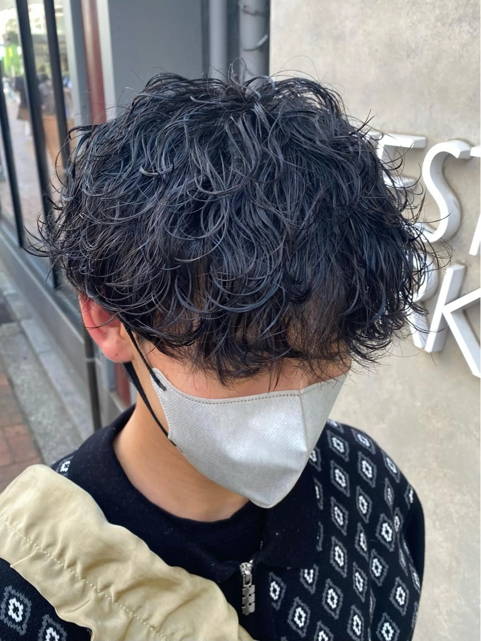 パーマ メンズ 新宿【メンズパーマ】 塩澤太一のヘアスタイル