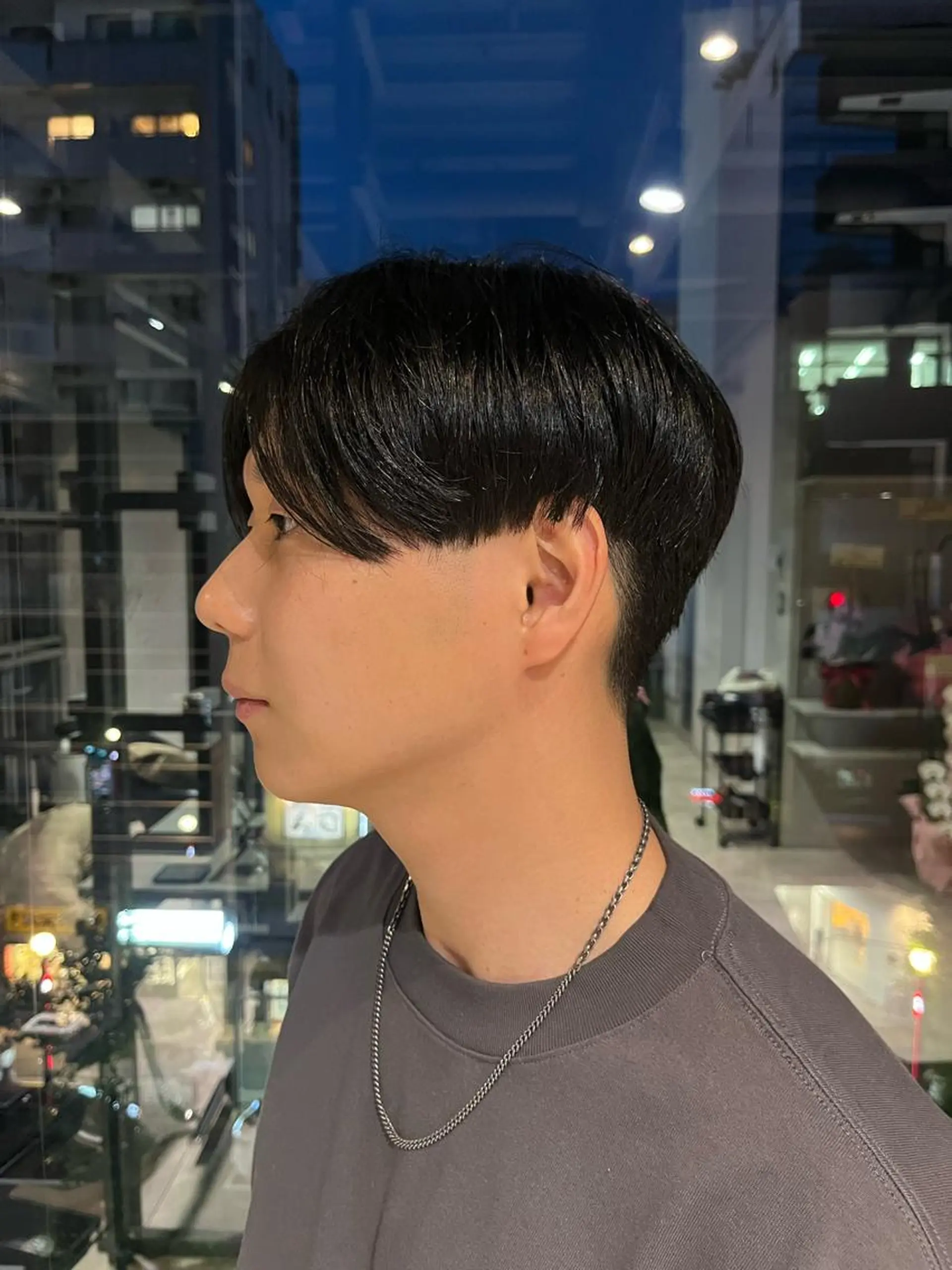 ショート メンズ ベージュ/グレージュ 恵比寿/丸山陽平のヘアスタイル