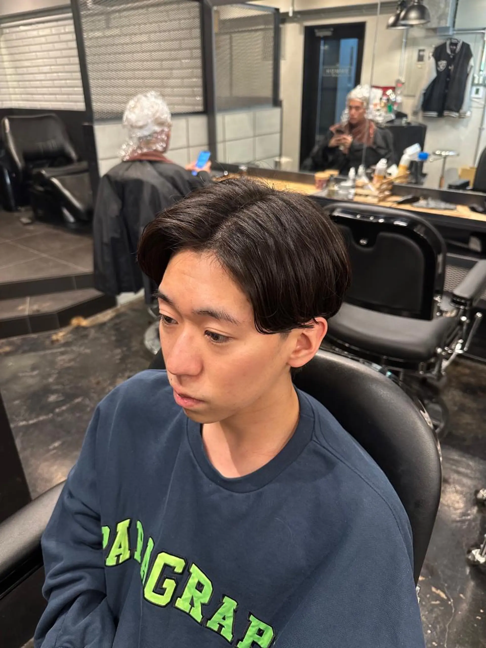 パーマ メンズ メンズパーマ ニュアンスパーマ カット 縮毛矯正 ツイスパ/メンズ パーマ/歩夢のヘアスタイル