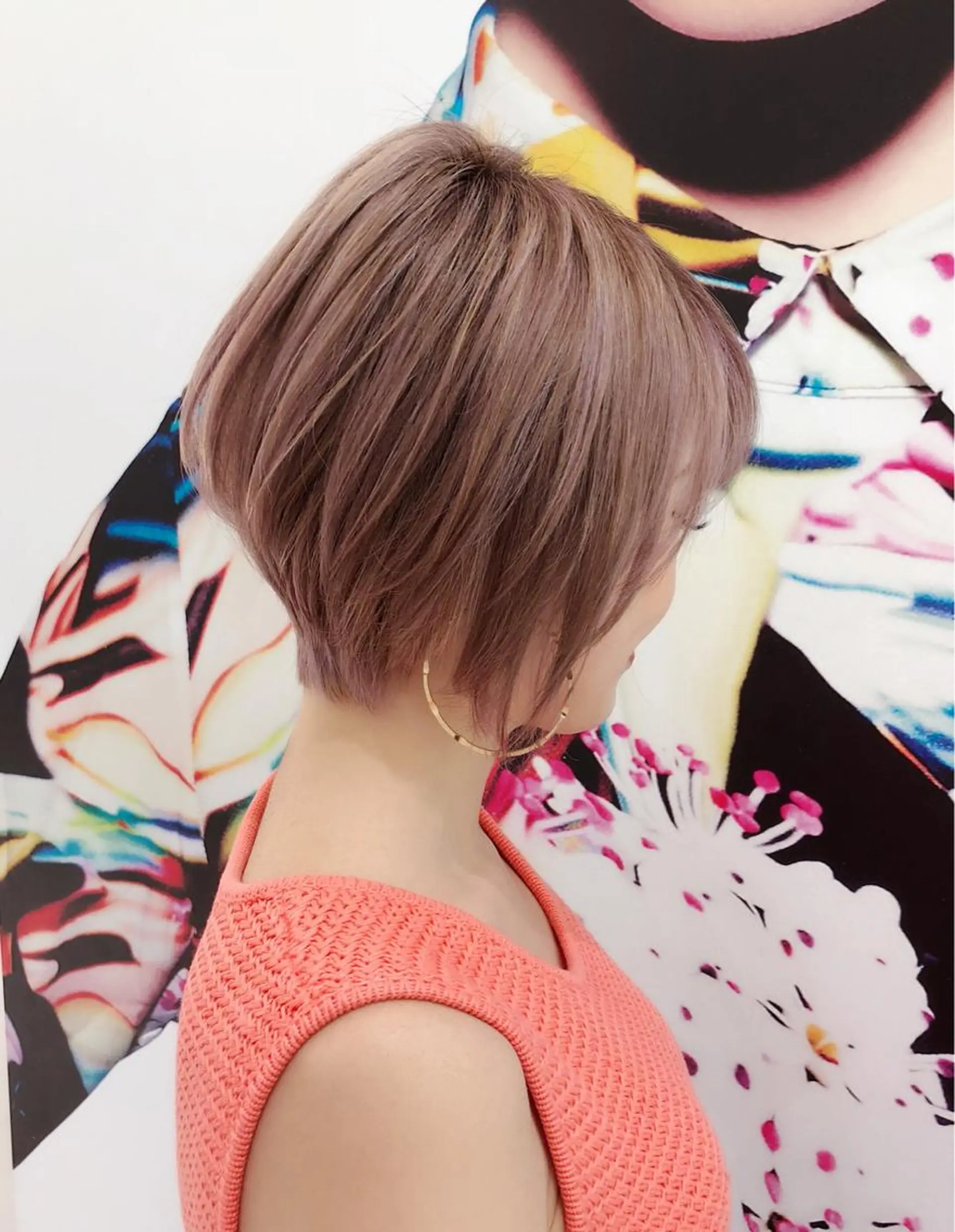 ショート パーマ nex the salon vlow所属・趙 英来のヘアスタイル