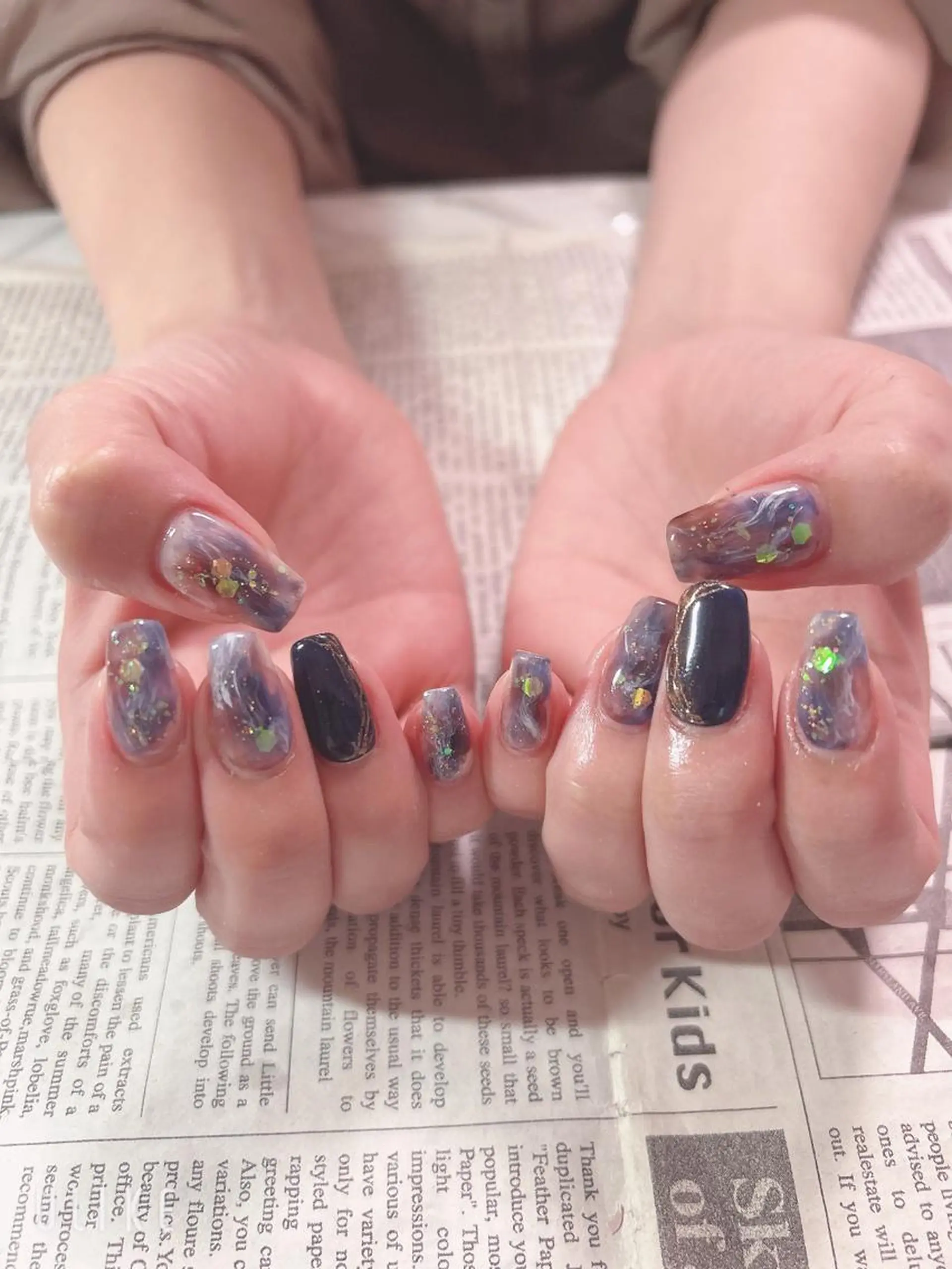 ネイル ハンドネイル ハンドケア 森山 舞のネイルデザイン