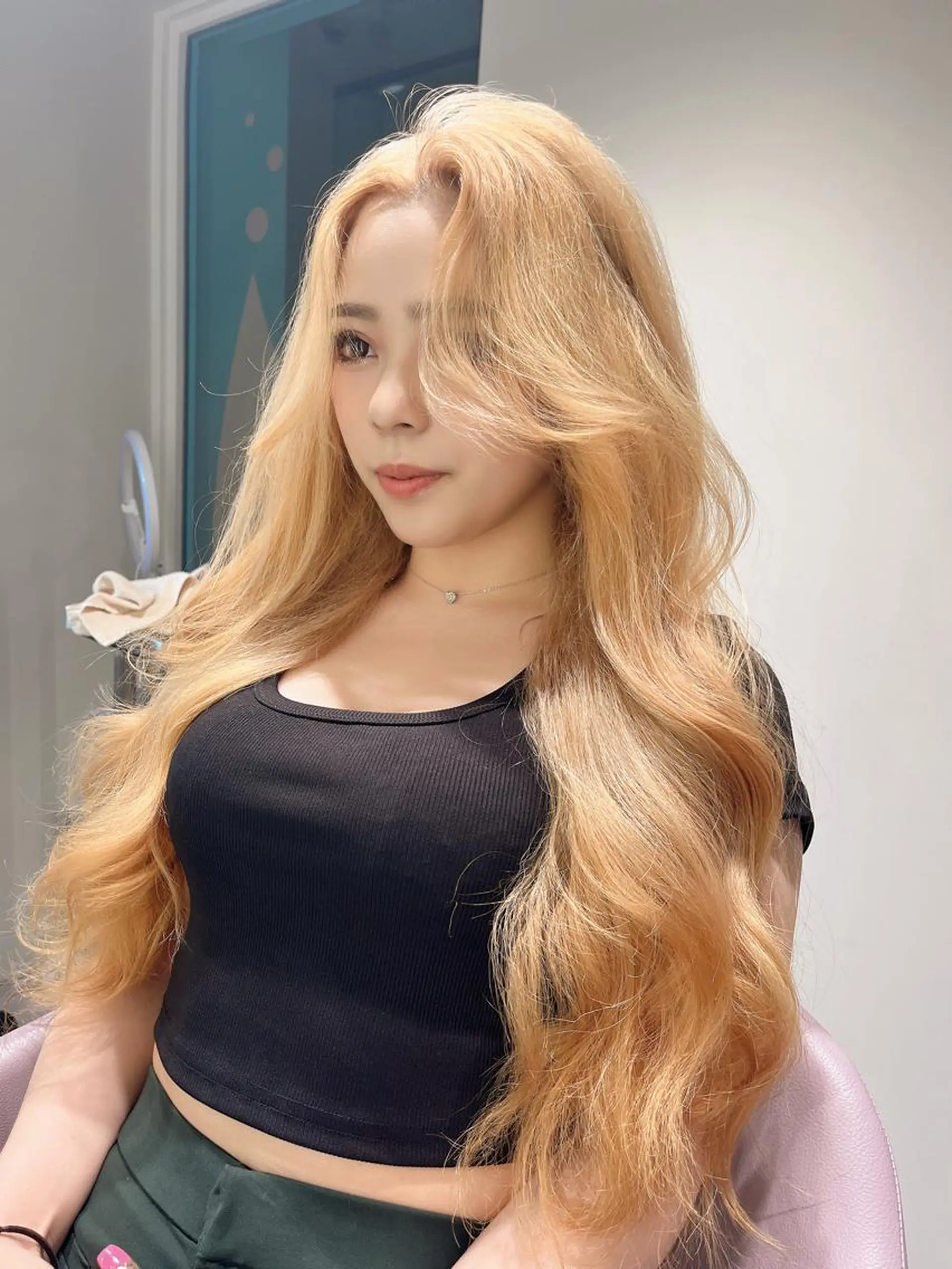 ロング カラー ヘアアレンジ 韓国ヘア/髪質改善 TAKAHIROのヘアスタイル