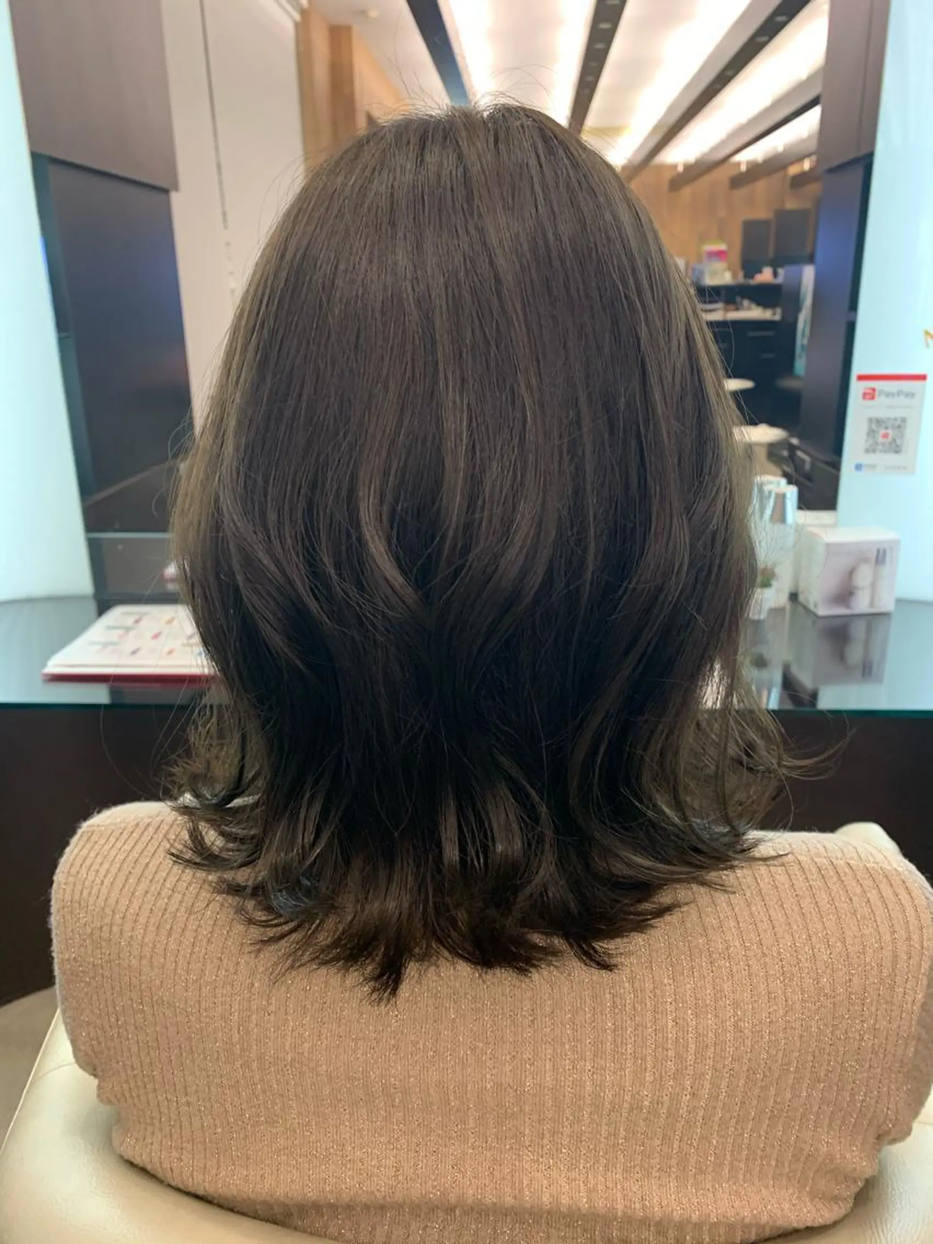 ミディアム Aya/四条烏丸/ インナーカラーのヘアスタイル