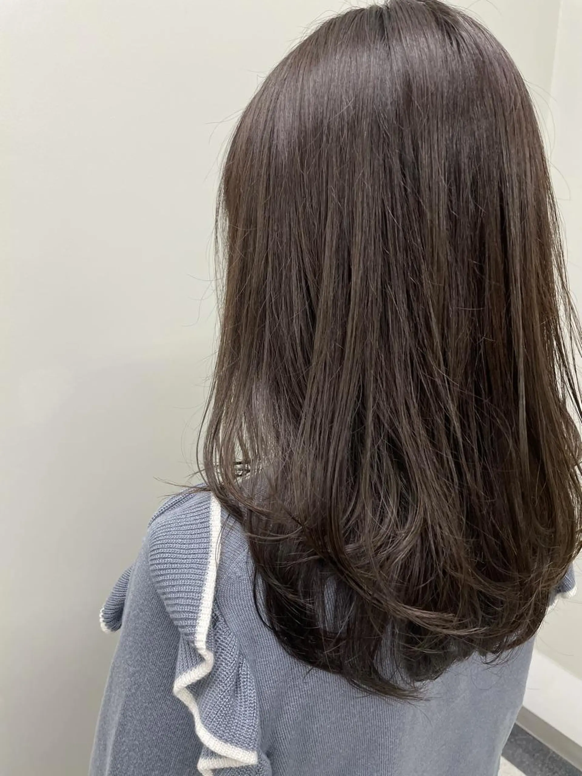 セミロング カラー パーマ 🍓 JURiA 🍓のヘアスタイル