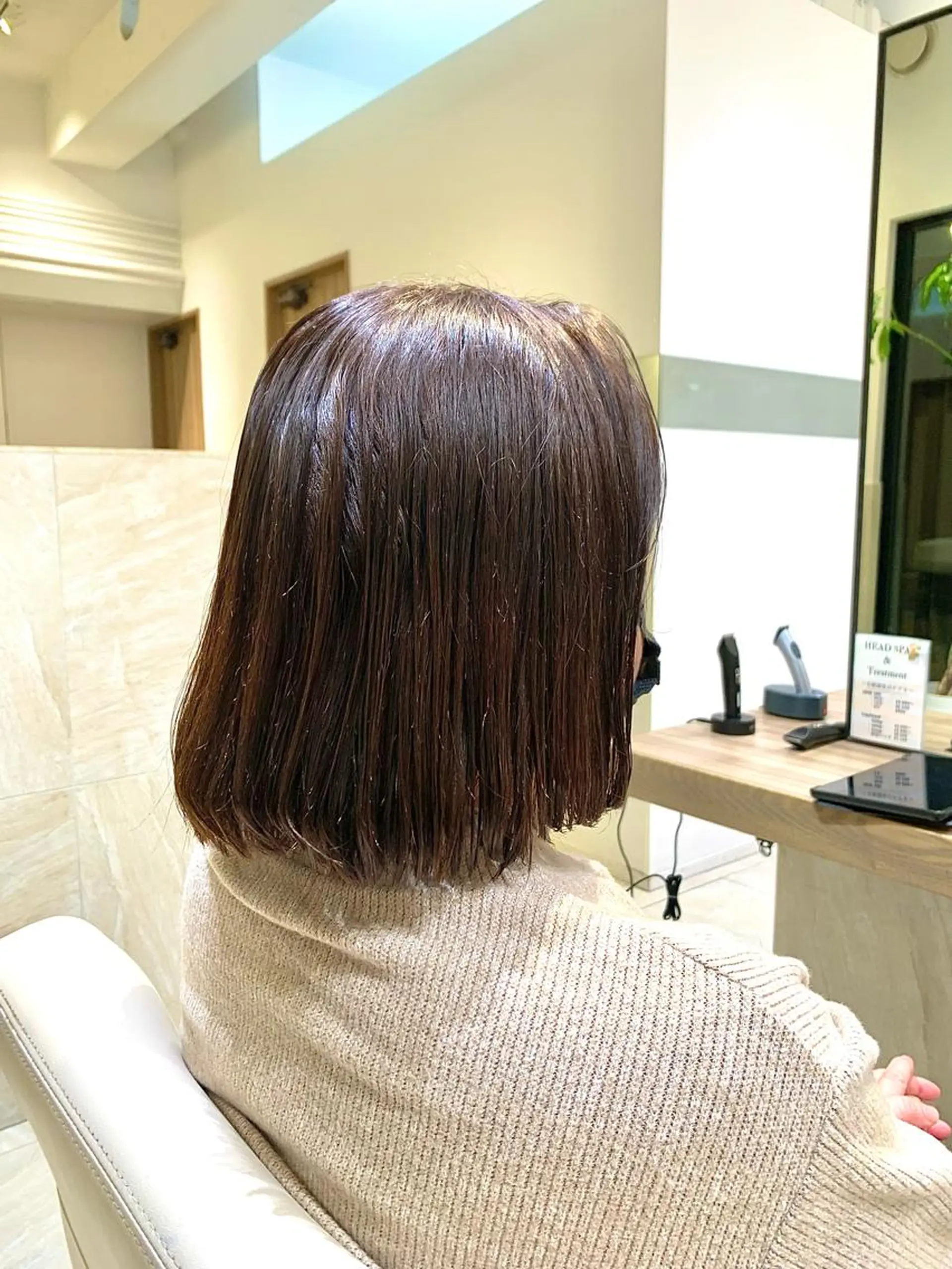 ミディアム m.slashセンター南店所属・東 大介メンズ特化のヘアスタイル