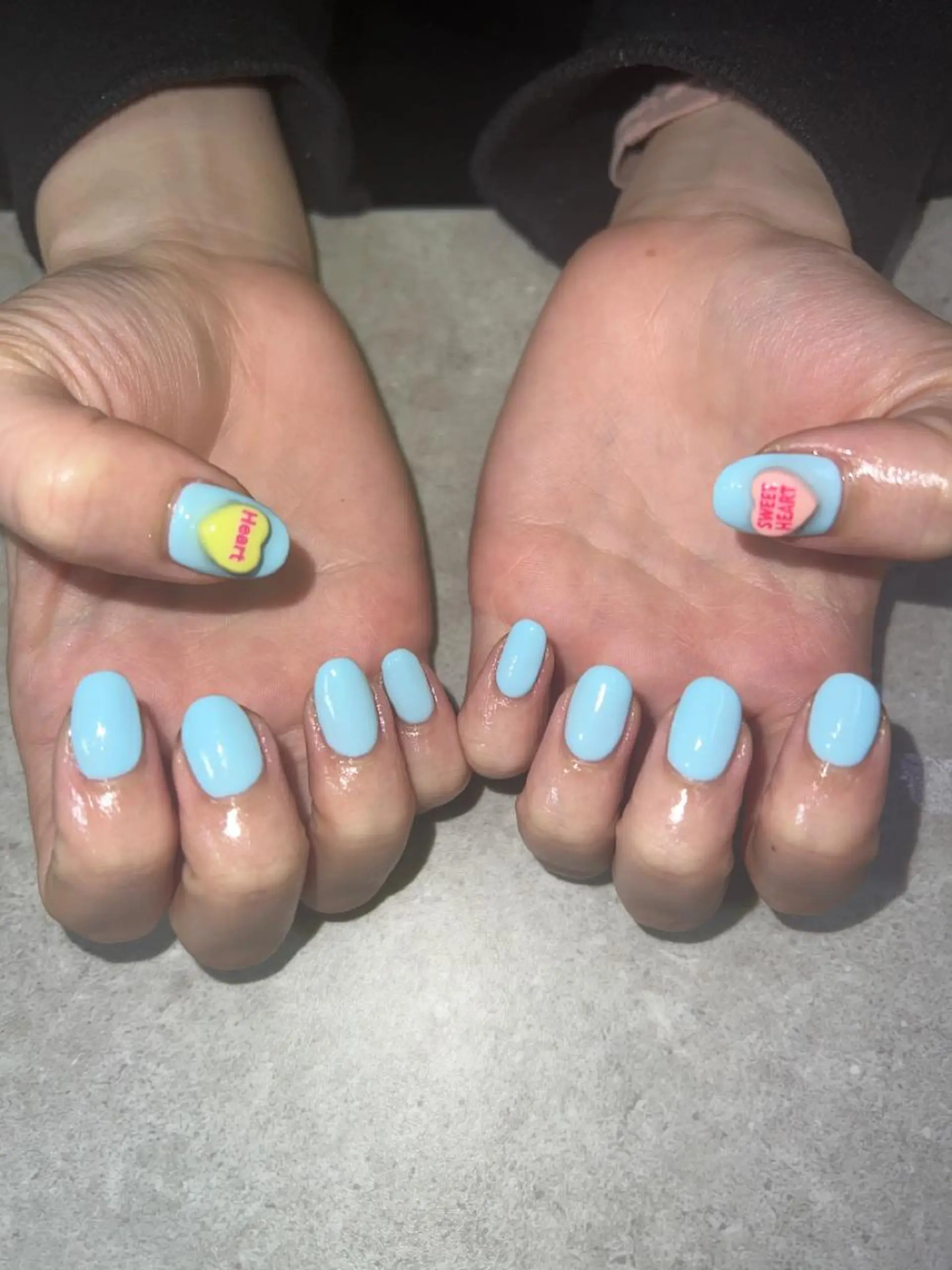 ネイル ワンカラーネイル ハンドネイル ハンドケア Allma Nailのネイルデザイン