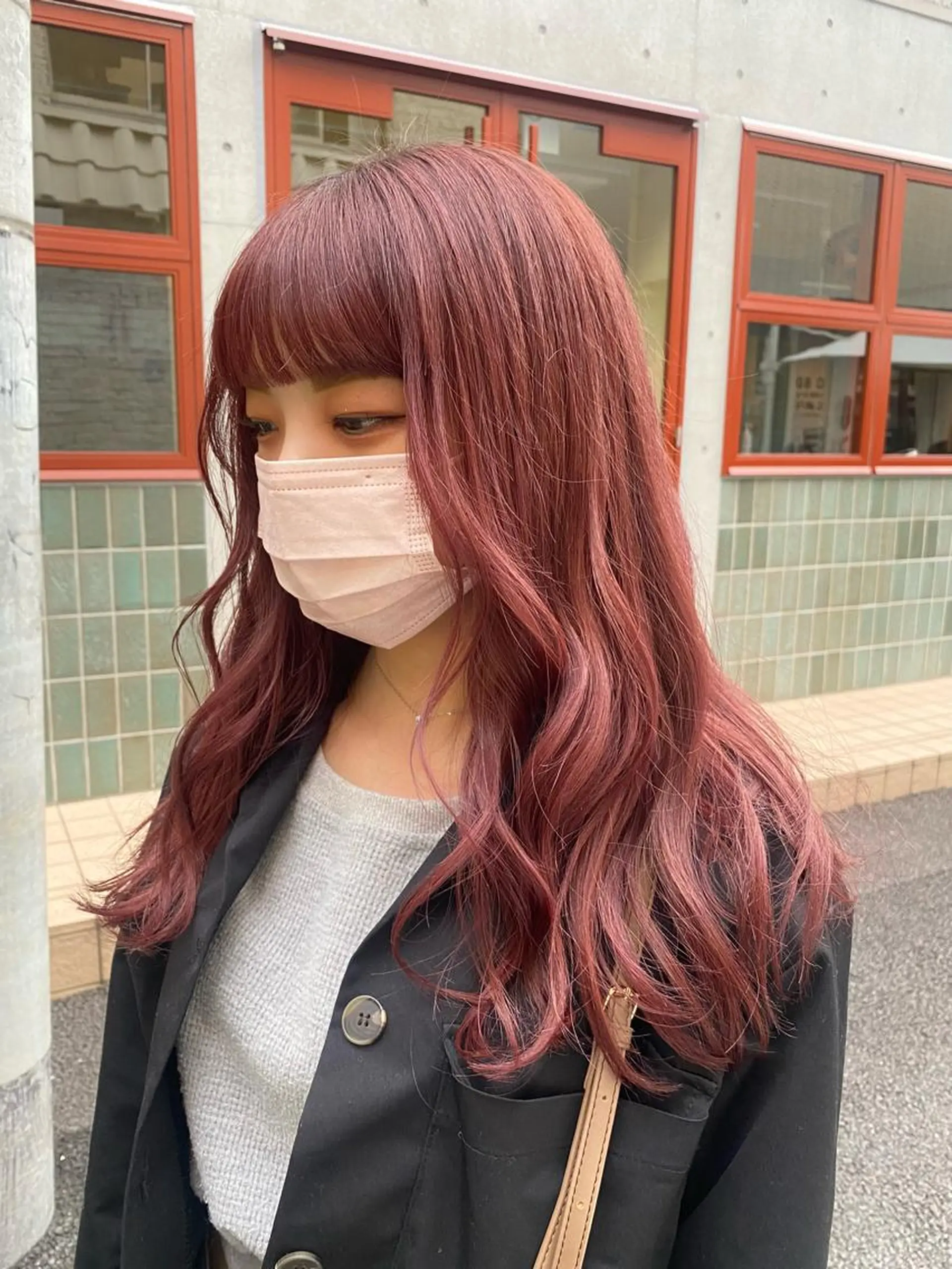 ミディアム SALOWIN新宿三丁目frente所属・髪質改善/艶カラー MISATOのヘアスタイル