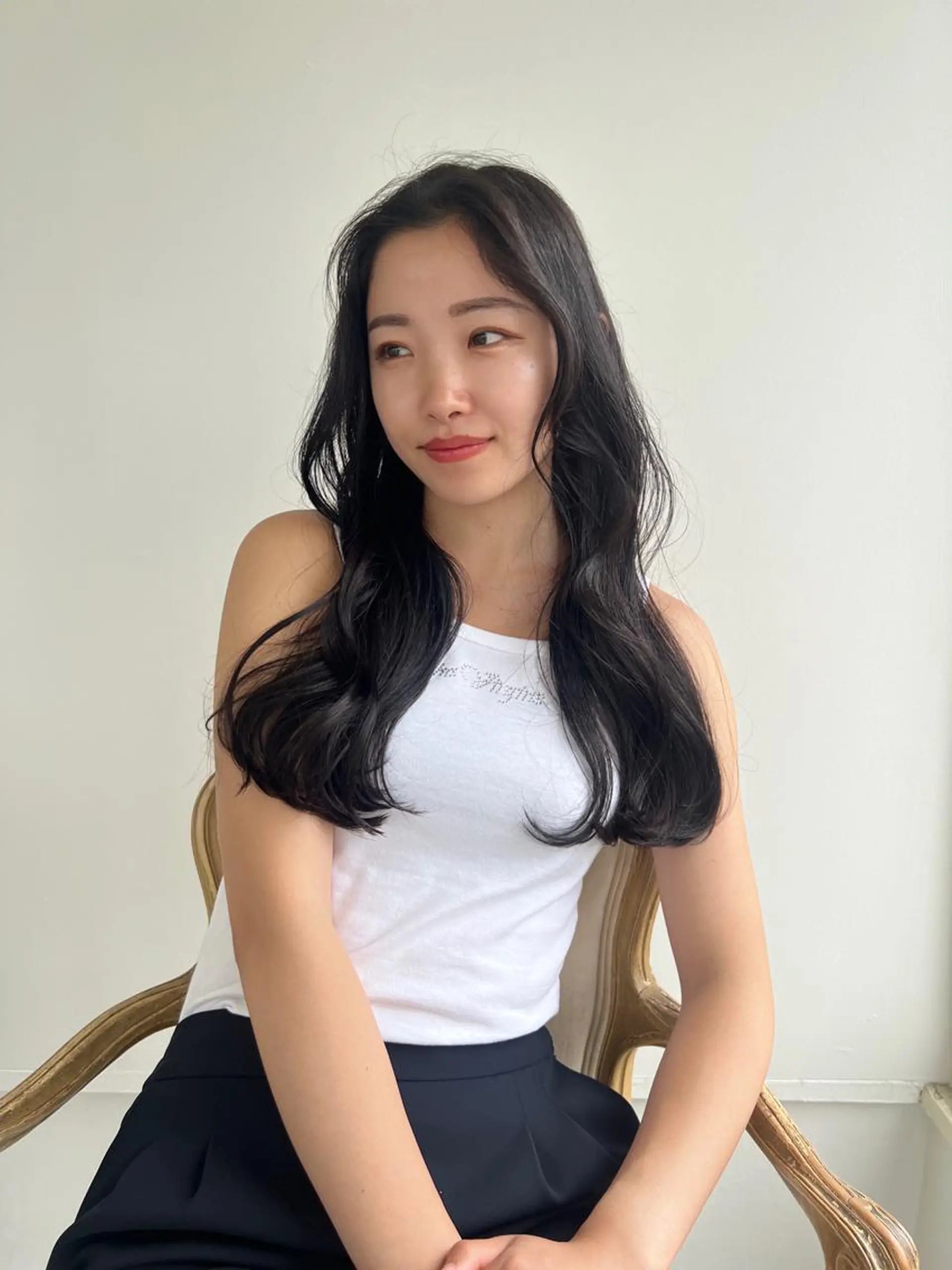 ロング ヘアアレンジ 🧊🪞透明感カラー himeのヘアスタイル