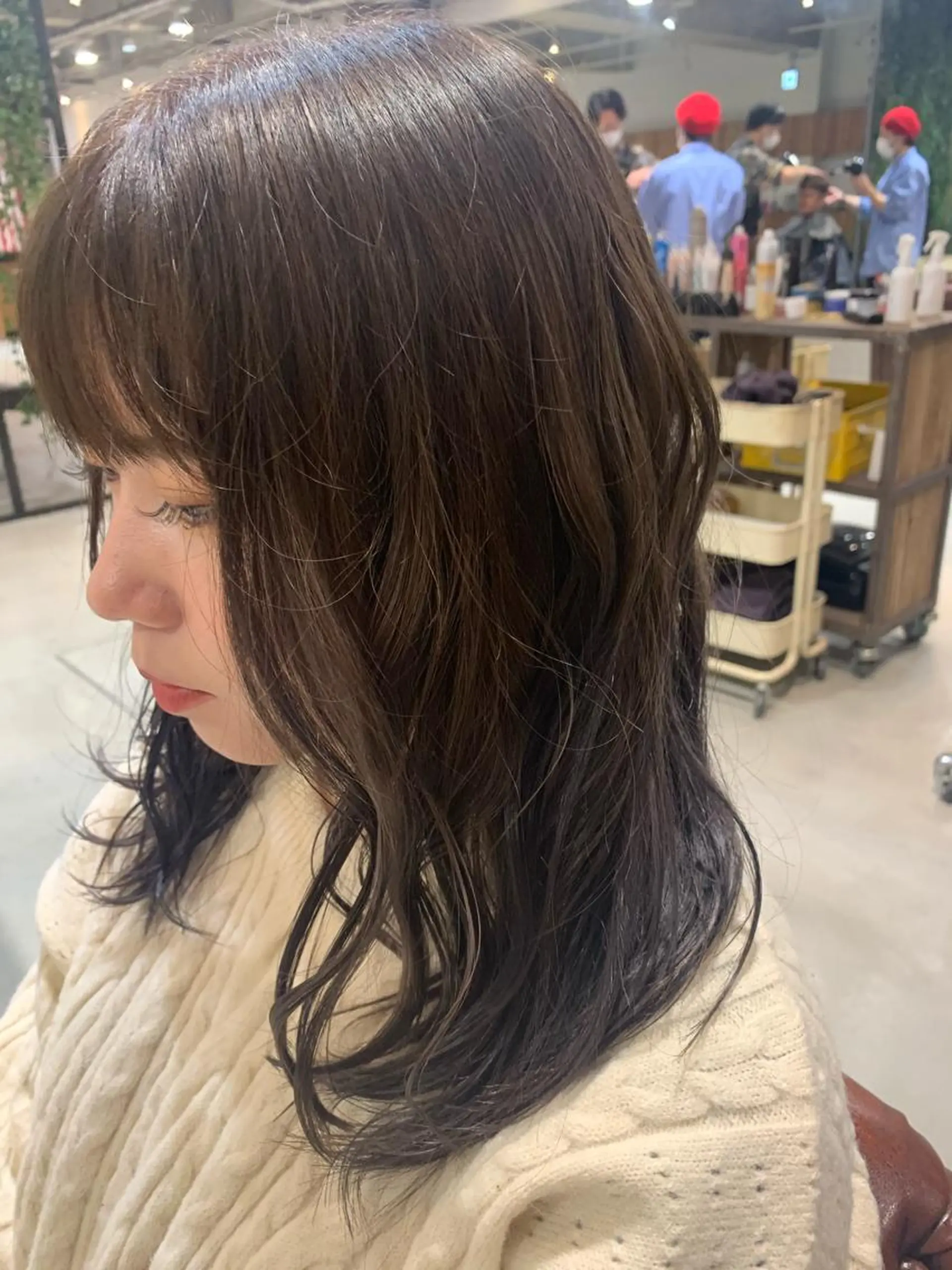 ロング ショート🌼パーマ 本間正子のヘアスタイル