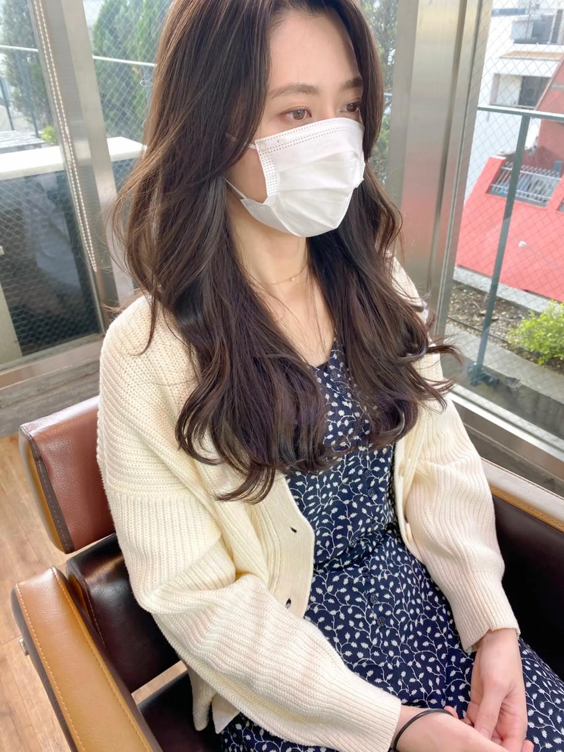 ロング カラー 🥣 hashi 🛋️のヘアスタイル