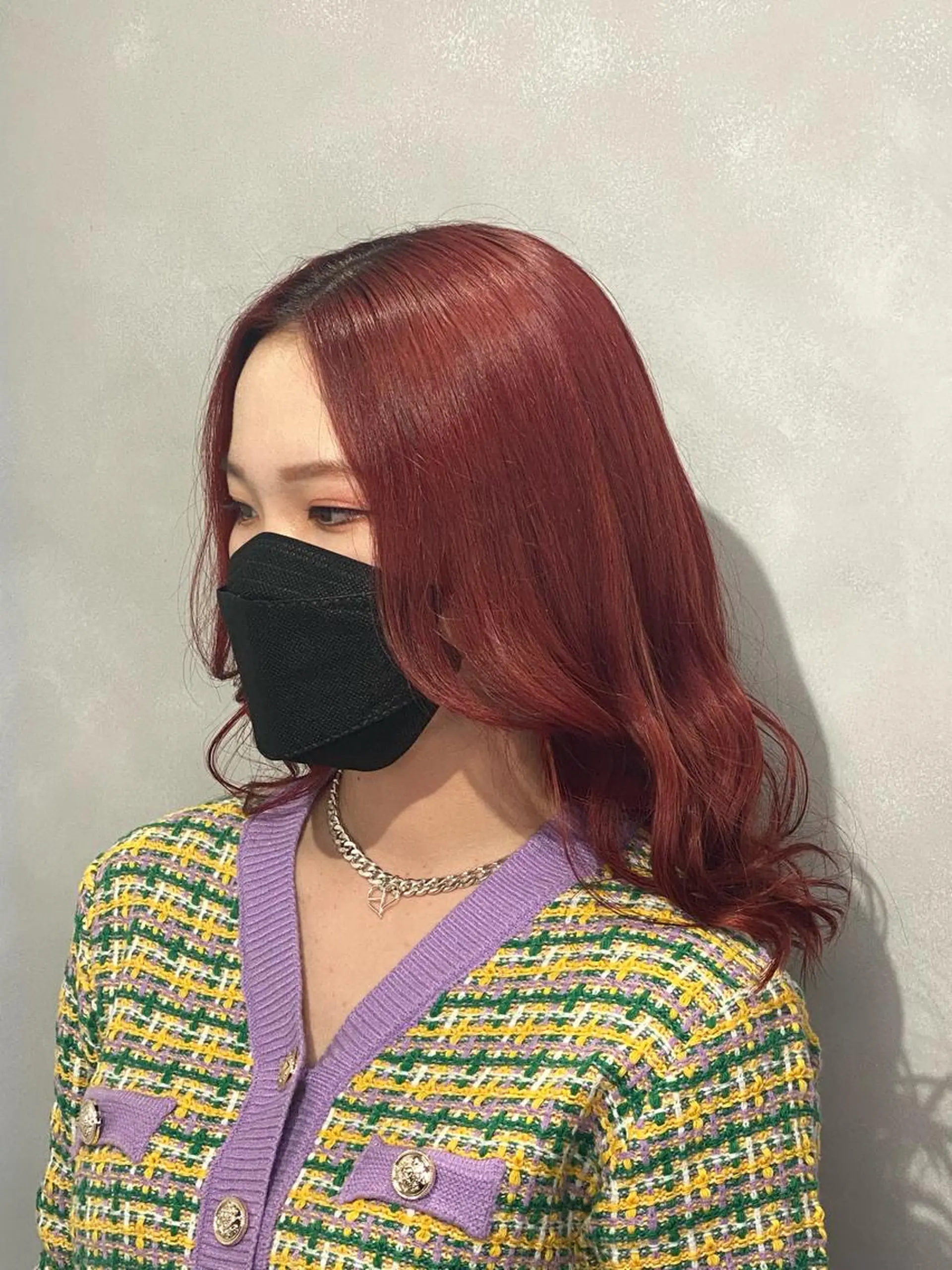 カラー 髪質改善/縮毛矯正 レイヤー/松川匠のヘアスタイル