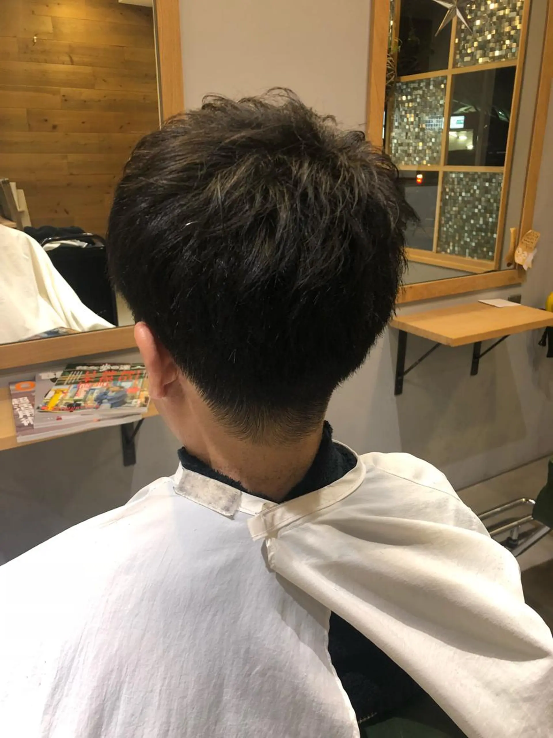 ショート メンズ 似合わせカラーカット 🪽chinatsuのヘアスタイル